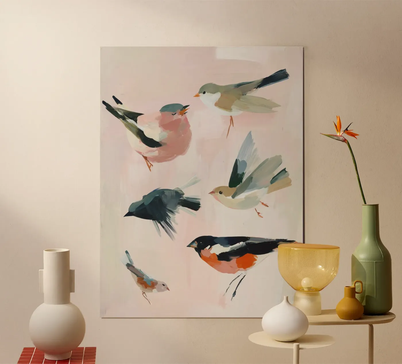 Spring Visitors Poster von M.A.Z.U.N.