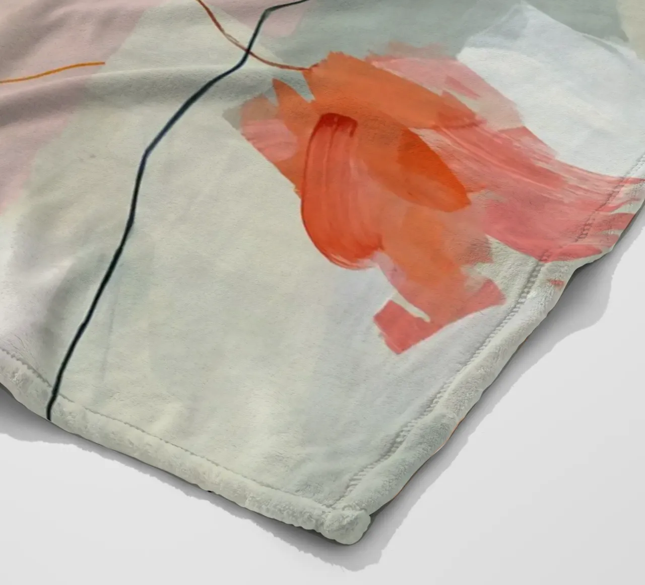 Frühlingsblüte Fleecedecke von M.A.Z.U.N.