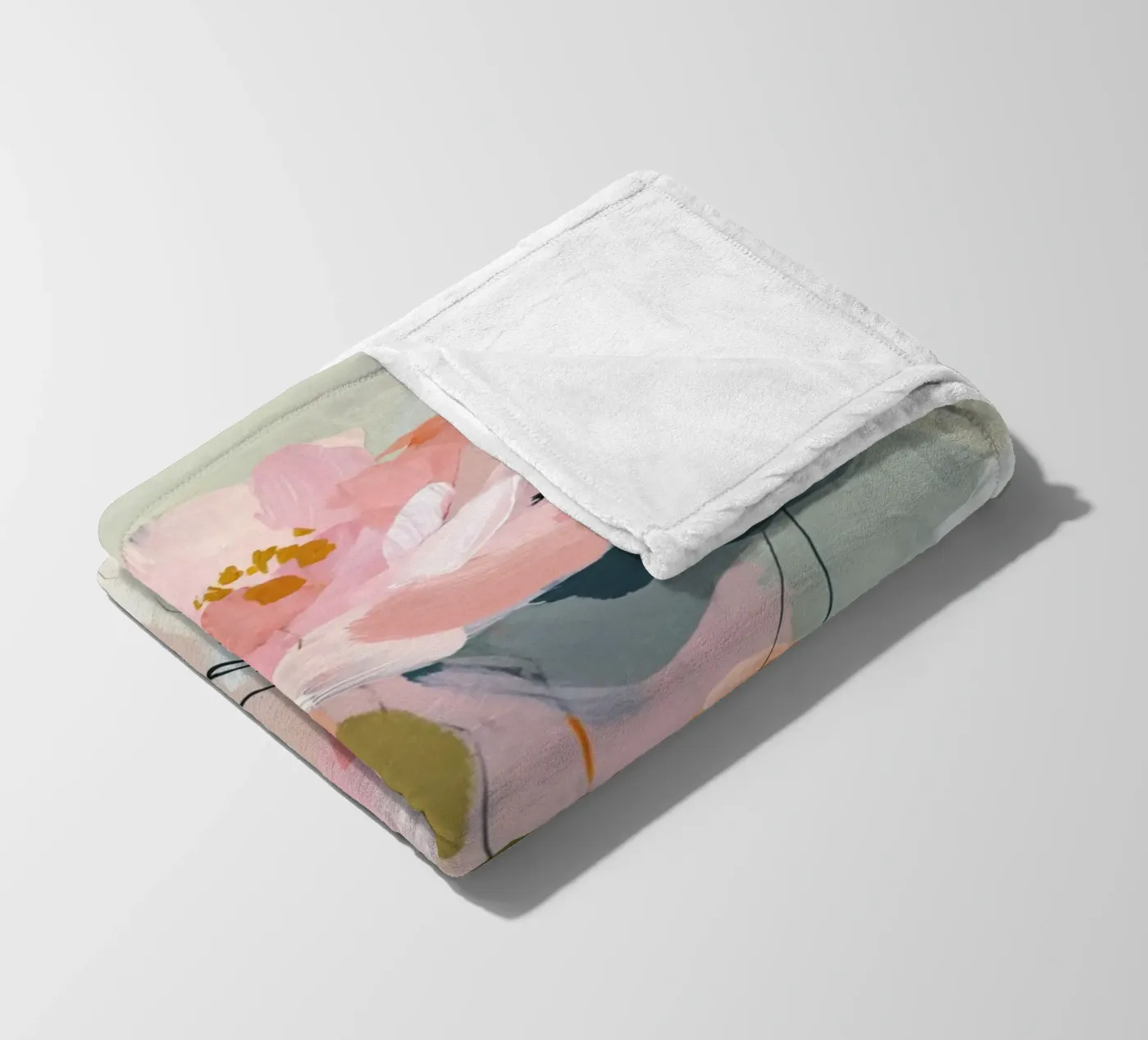 Lente bloei fleecedeken van M.A.Z.U.N.