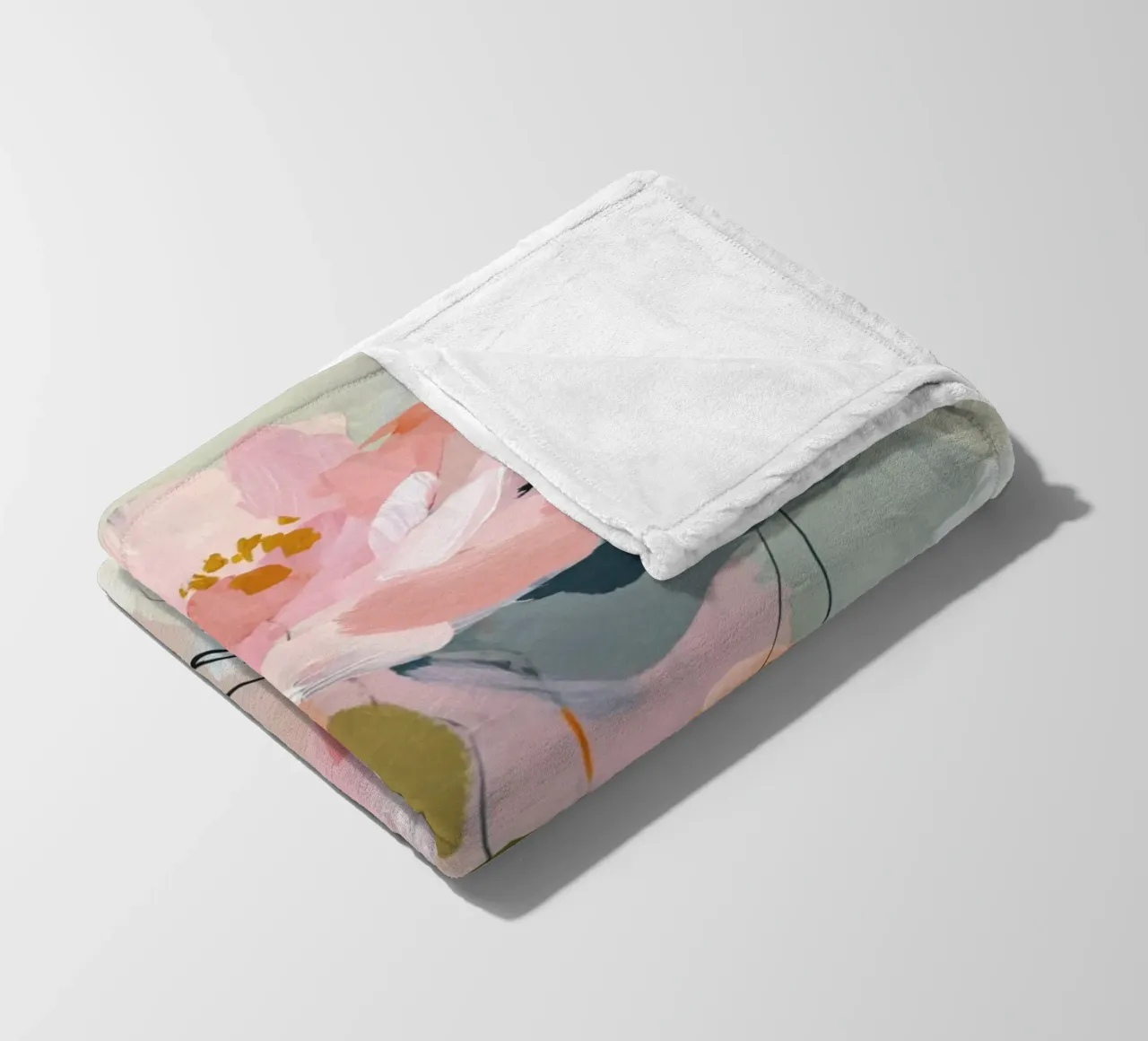 Frühlingsblüte Fleecedecke von M.A.Z.U.N.