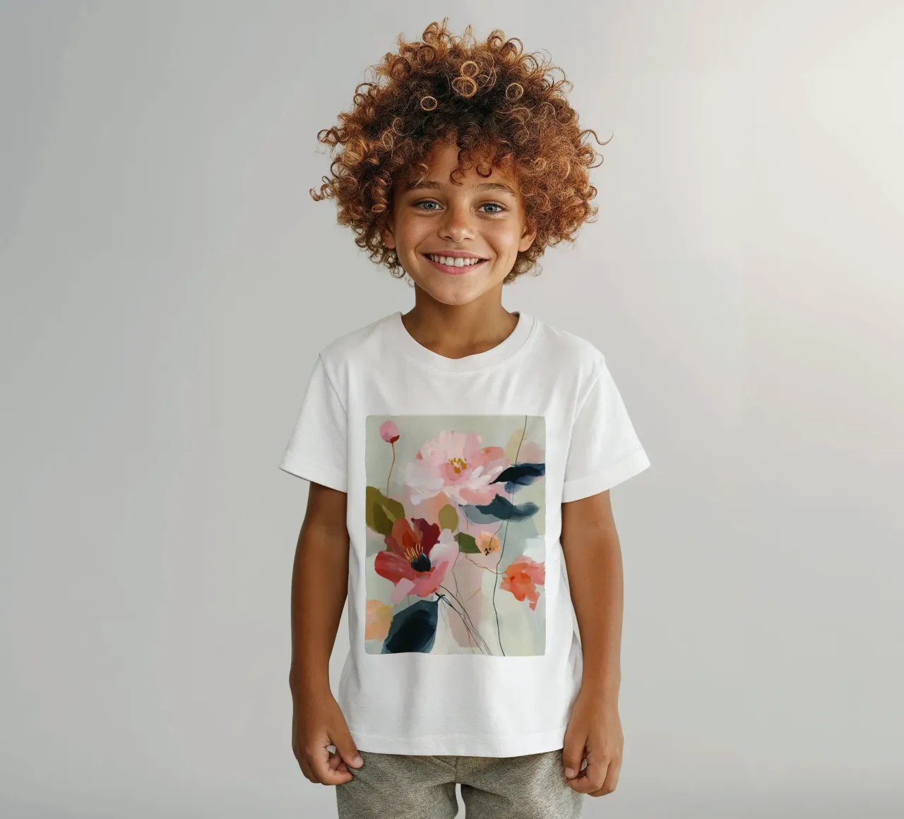 Fioritura primaverile t-shirt bambini da M.A.Z.U.N.