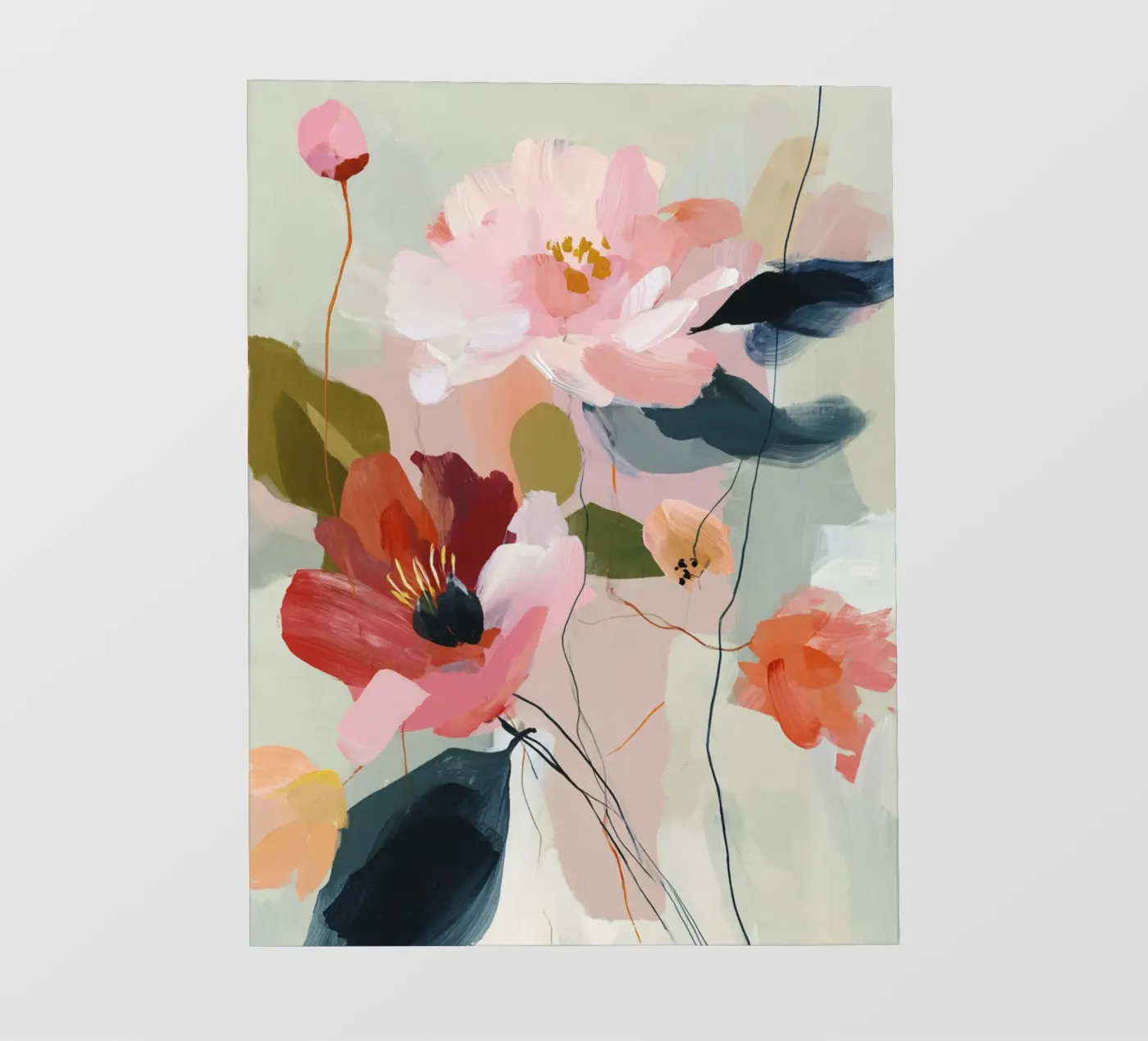 Lente bloei backlit folie van M.A.Z.U.N.