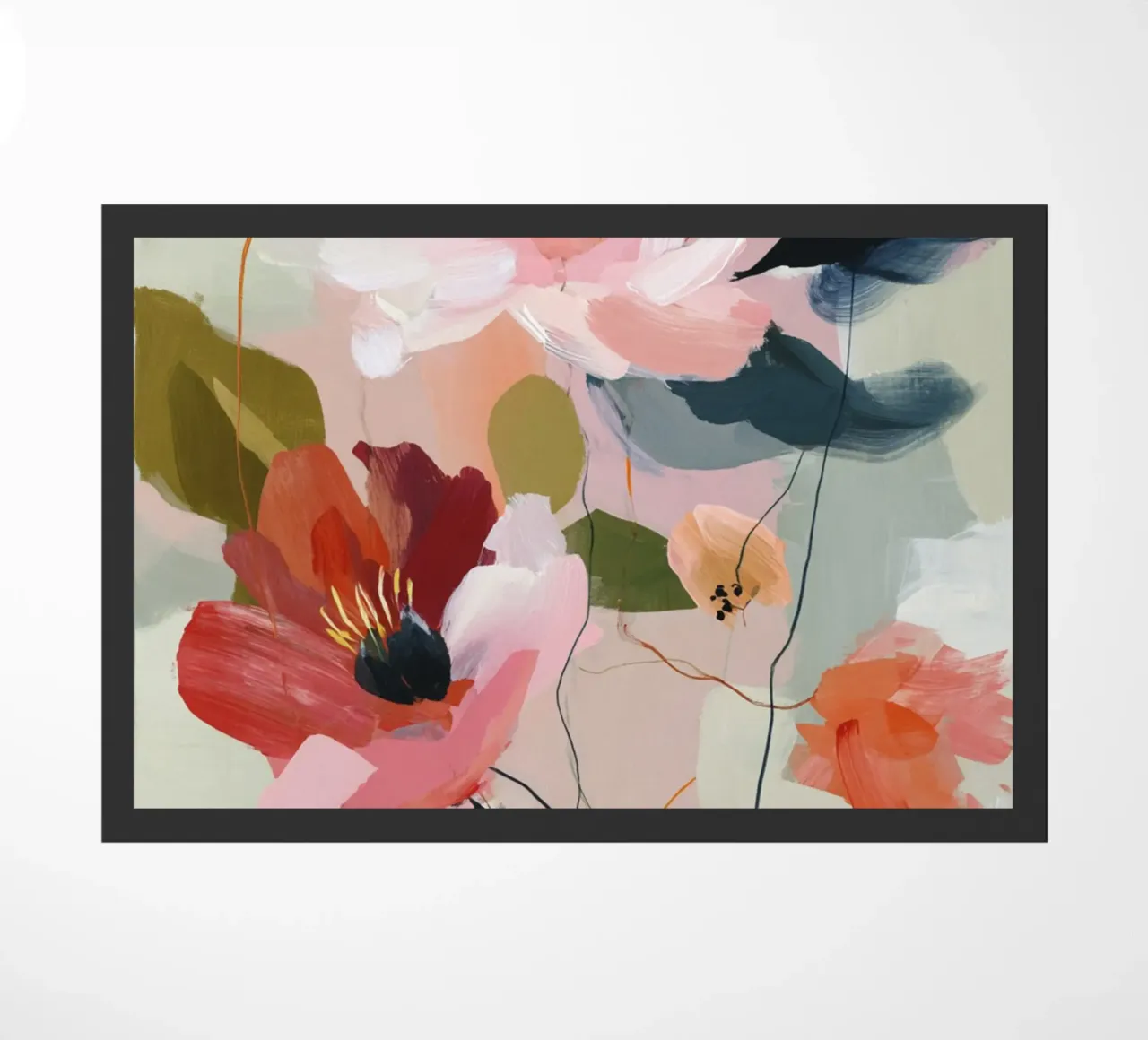 Spring Bloom doormat by M.A.Z.U.N.