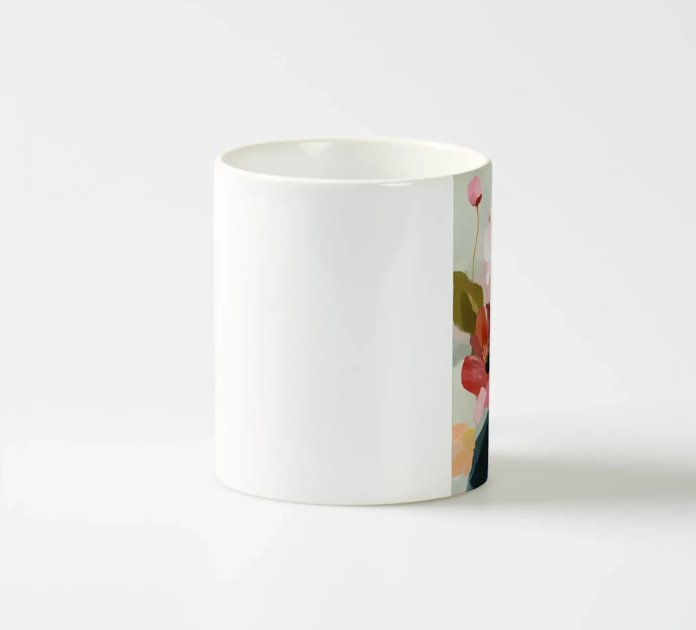 Spring Bloom ceramic mug by M.A.Z.U.N.