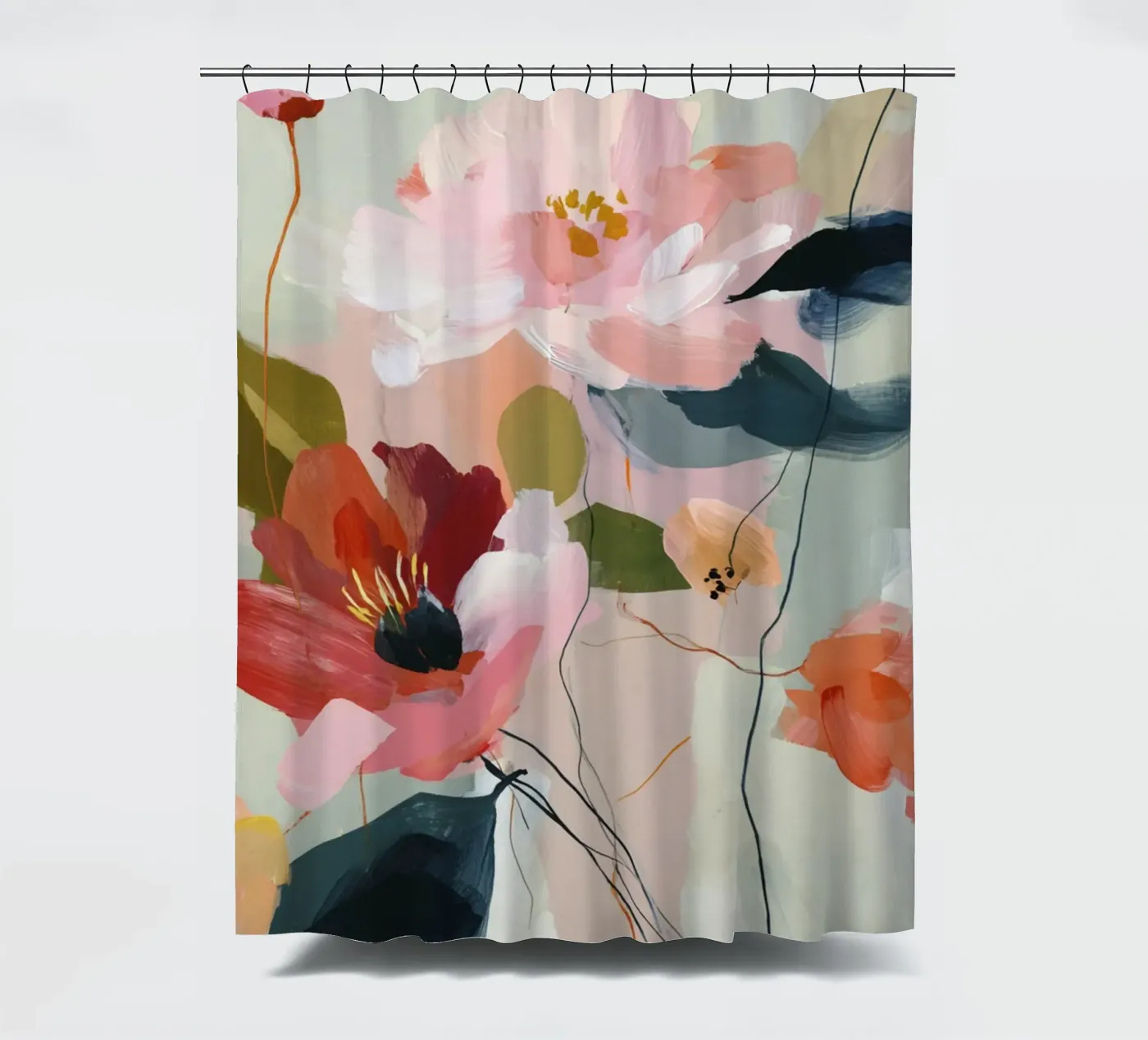 Frühlingsblüte Duschvorhang von M.A.Z.U.N.