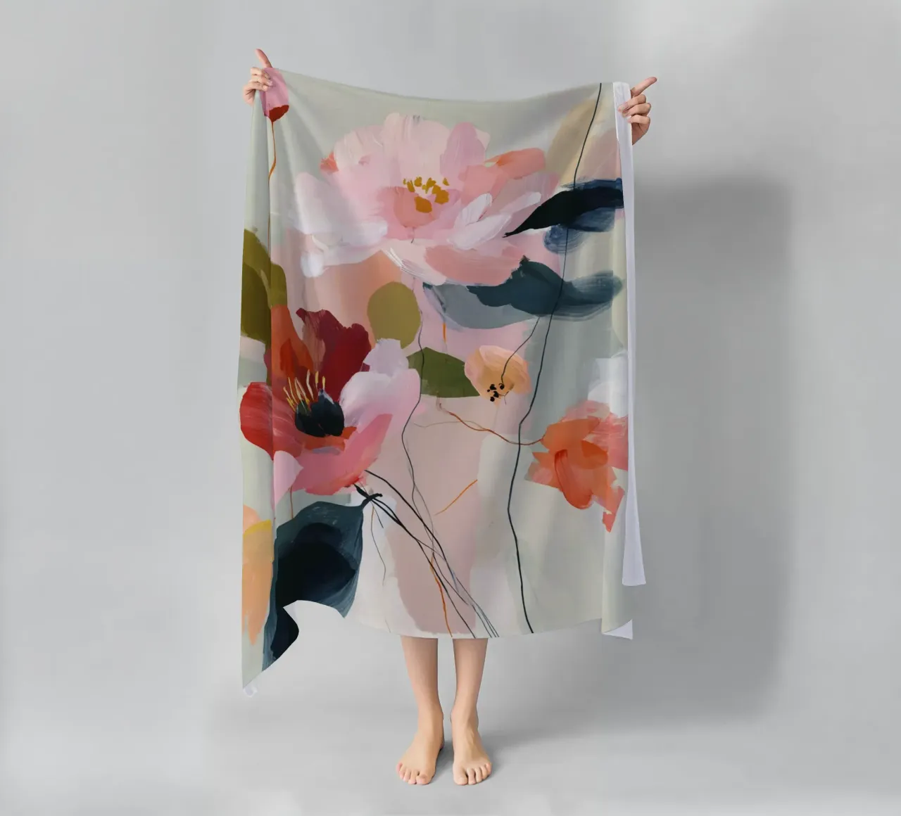 Fioritura primaverile telo mare da M.A.Z.U.N.