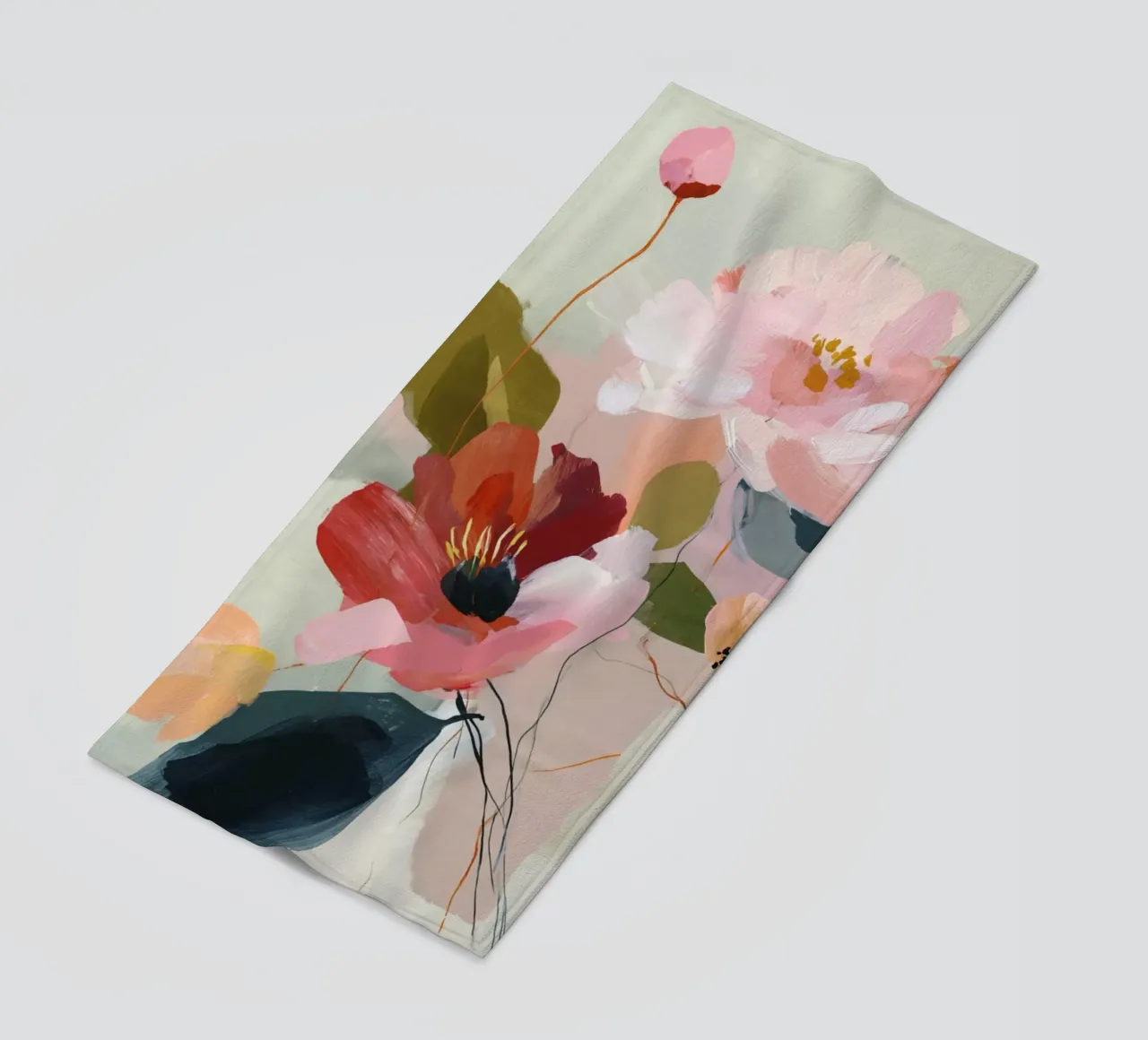 Fioritura primaverile telo mare da M.A.Z.U.N.