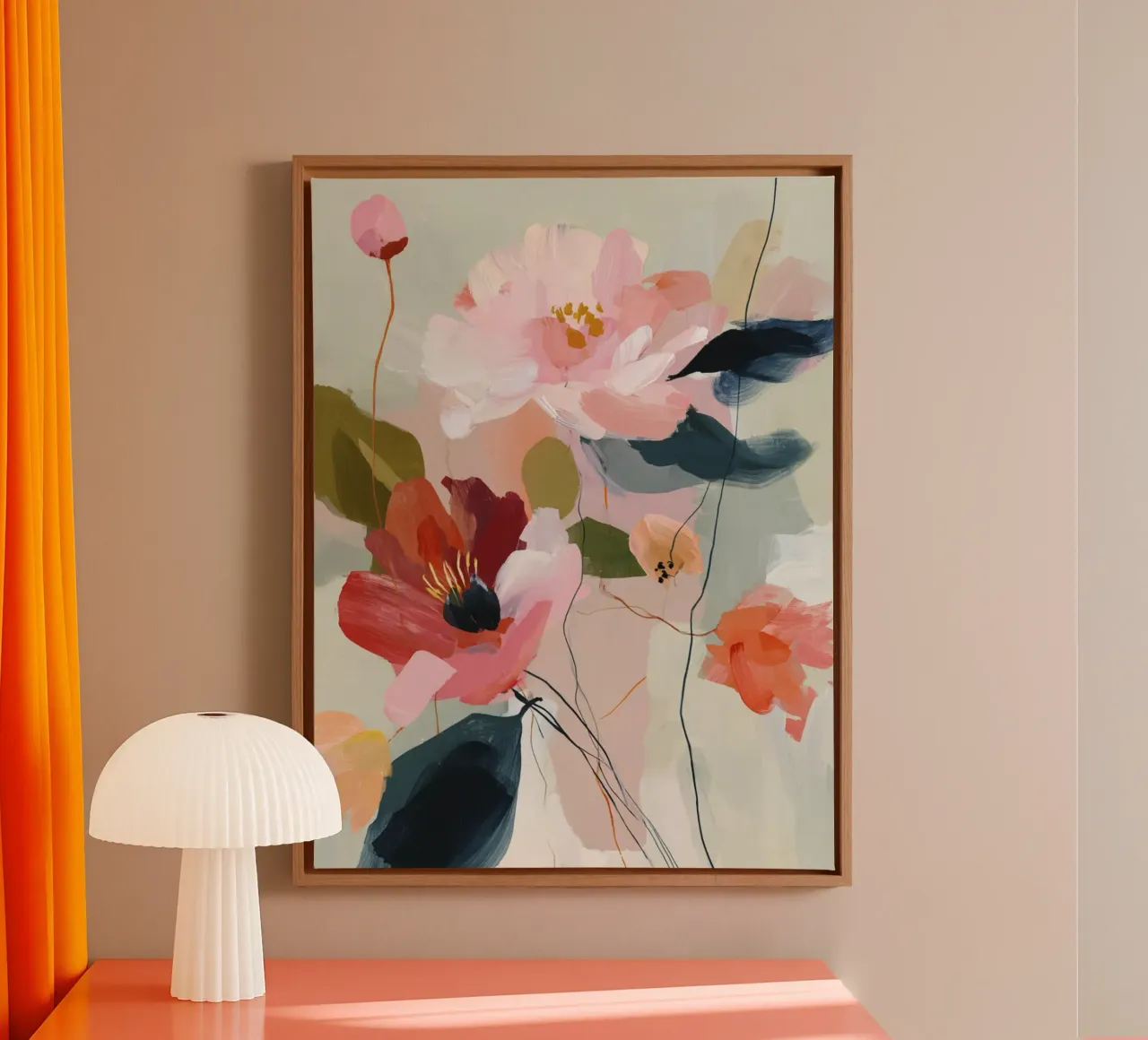 Spring Bloom canvas by M.A.Z.U.N.