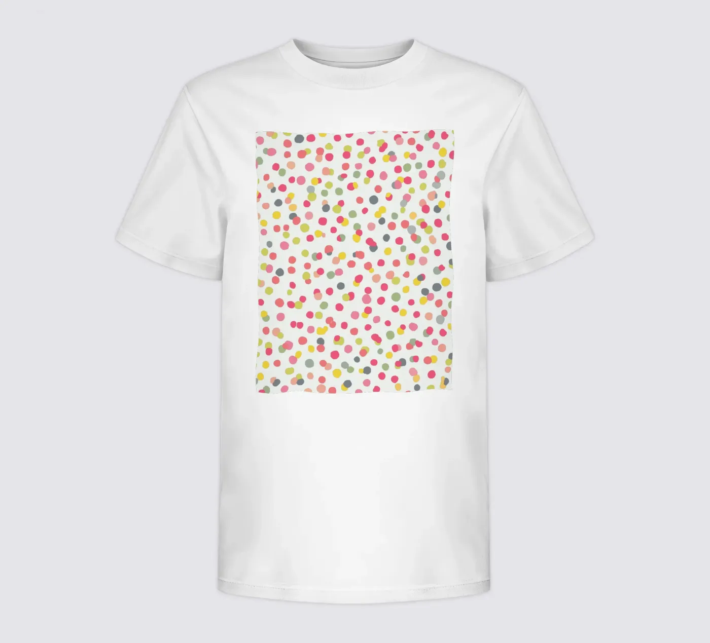 Confetti Dots Pattern Kinder T-Shirt von MORINA FLAW