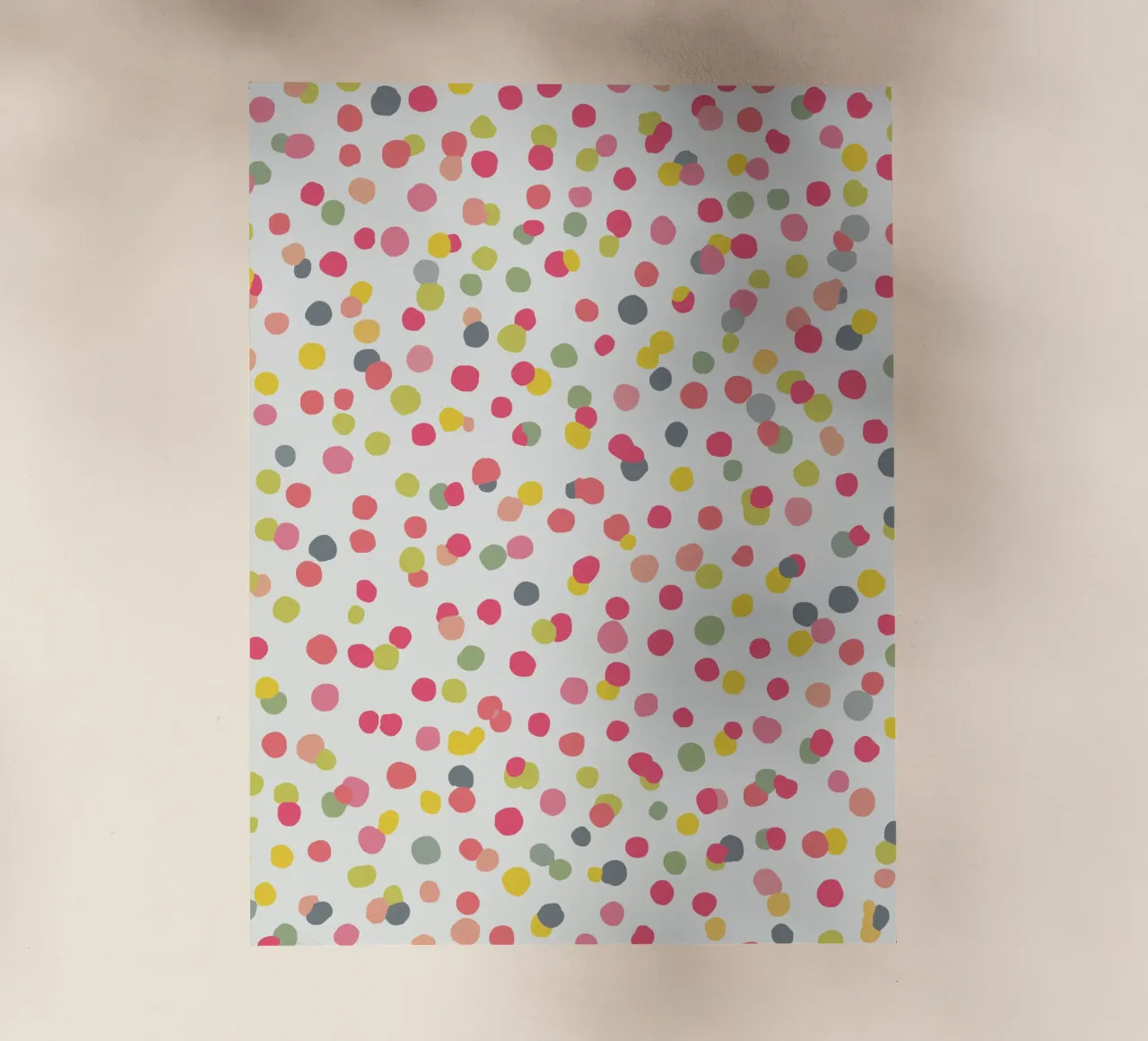 Motivo a pois colorati pellicola backlit da MORINA FLAW