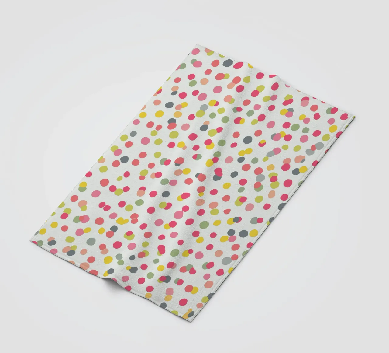 Confetti Dots Pattern Fleecedecke von MORINA FLAW