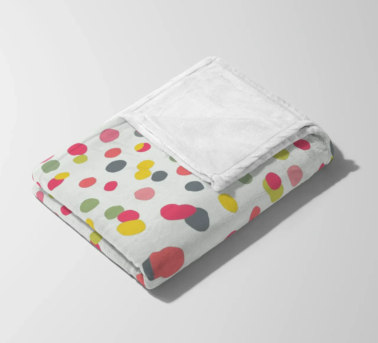 Confetti Dots Pattern Fleecedecke von MORINA FLAW