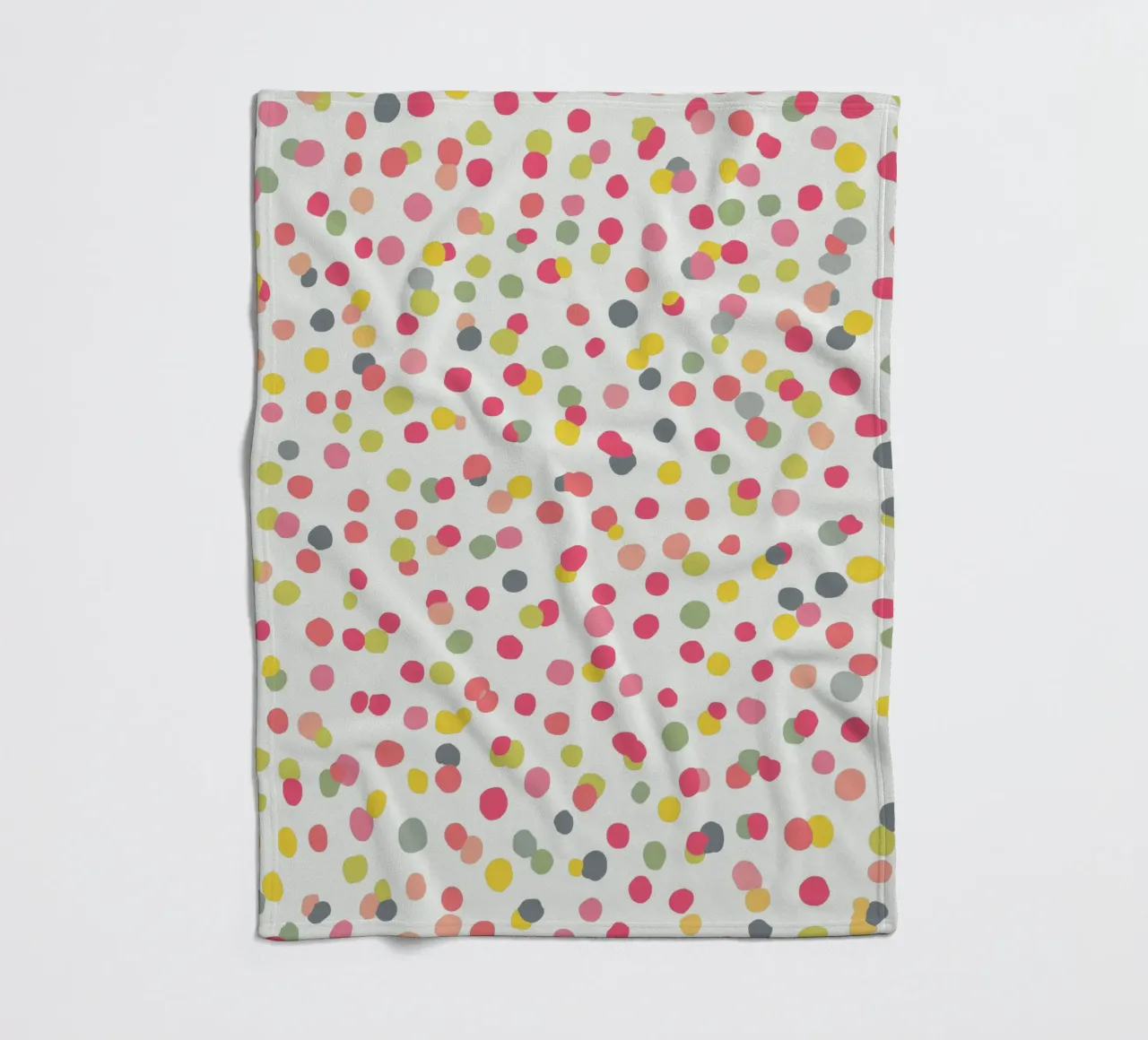 Confetti Dots Pattern Fleecedecke von MORINA FLAW