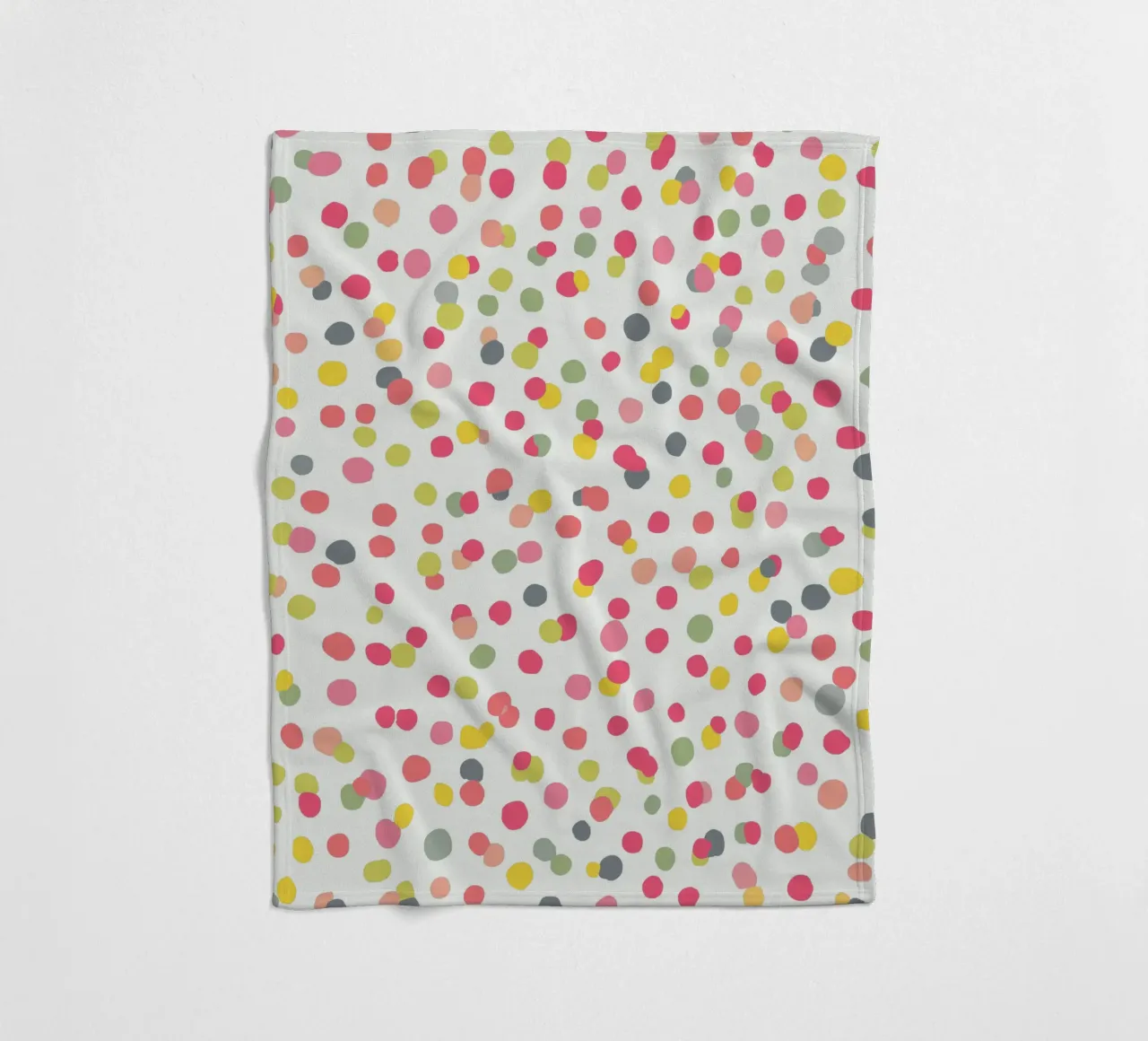 Confetti Dots Pattern Fleecedecke von MORINA FLAW