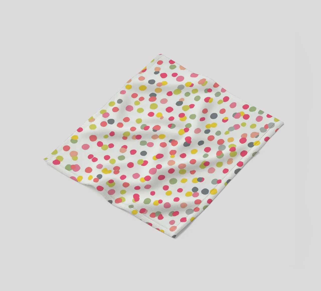Confetti Dots Pattern Fleecedecke von MORINA FLAW