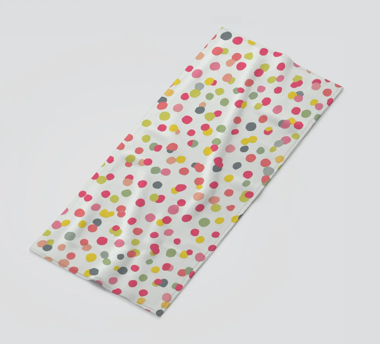 Confetti Dots Pattern telo mare da MORINA FLAW