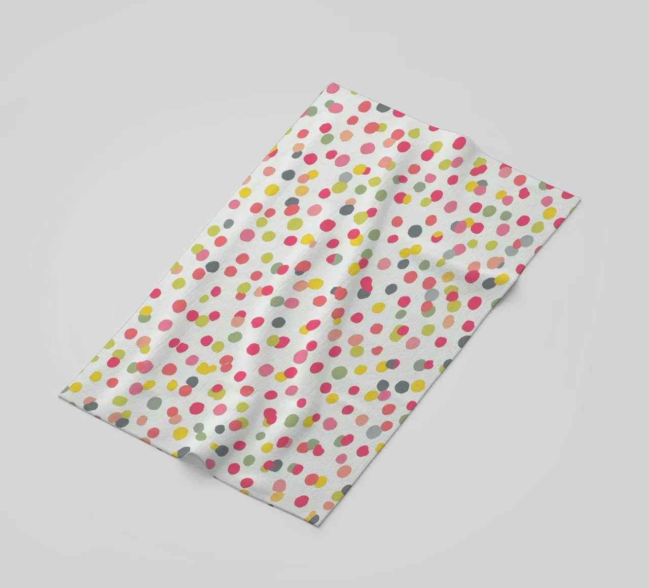 Confetti Dots Pattern telo mare da MORINA FLAW