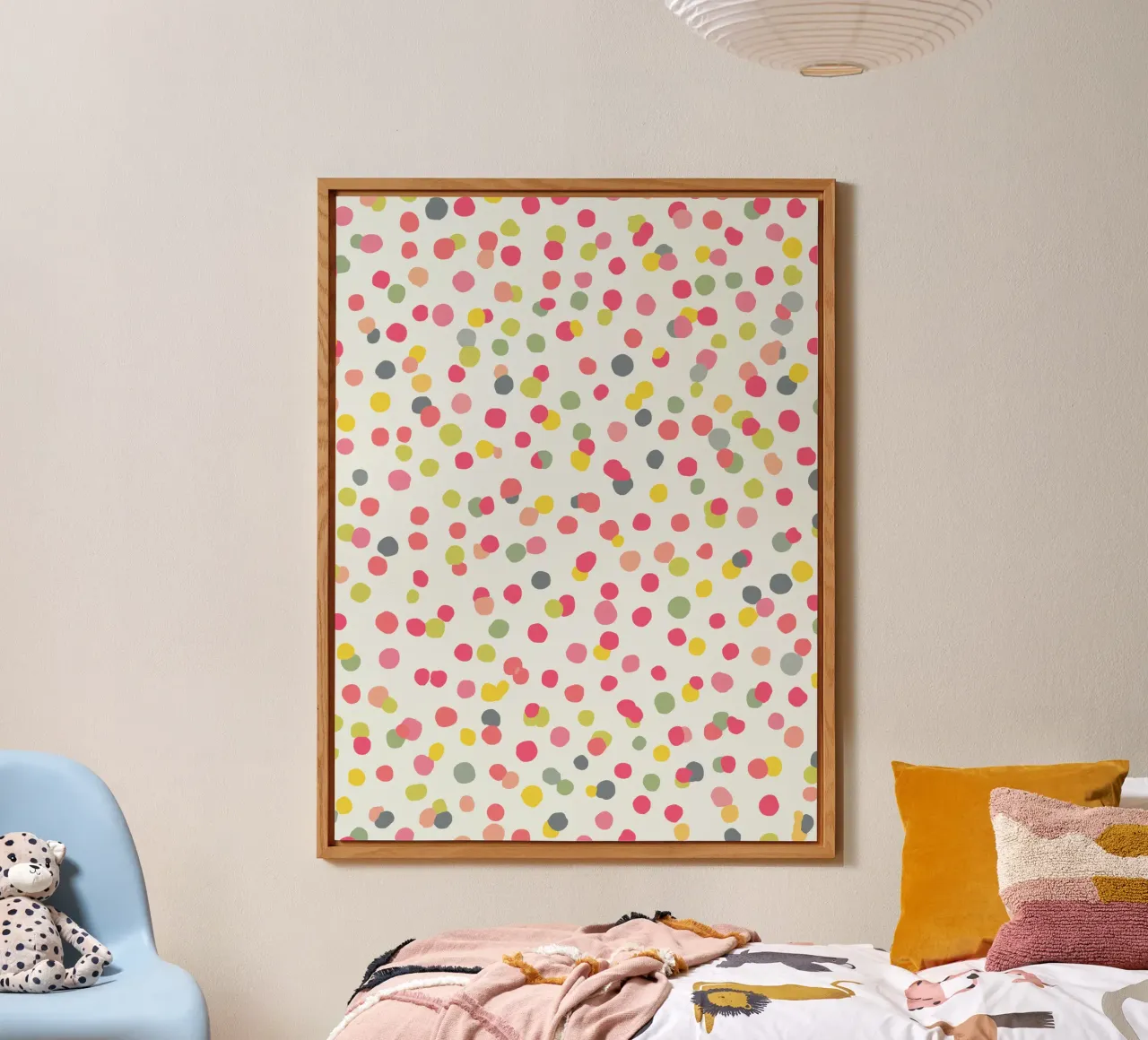 Confetti Dots Pattern forex plate by MORINA FLAW