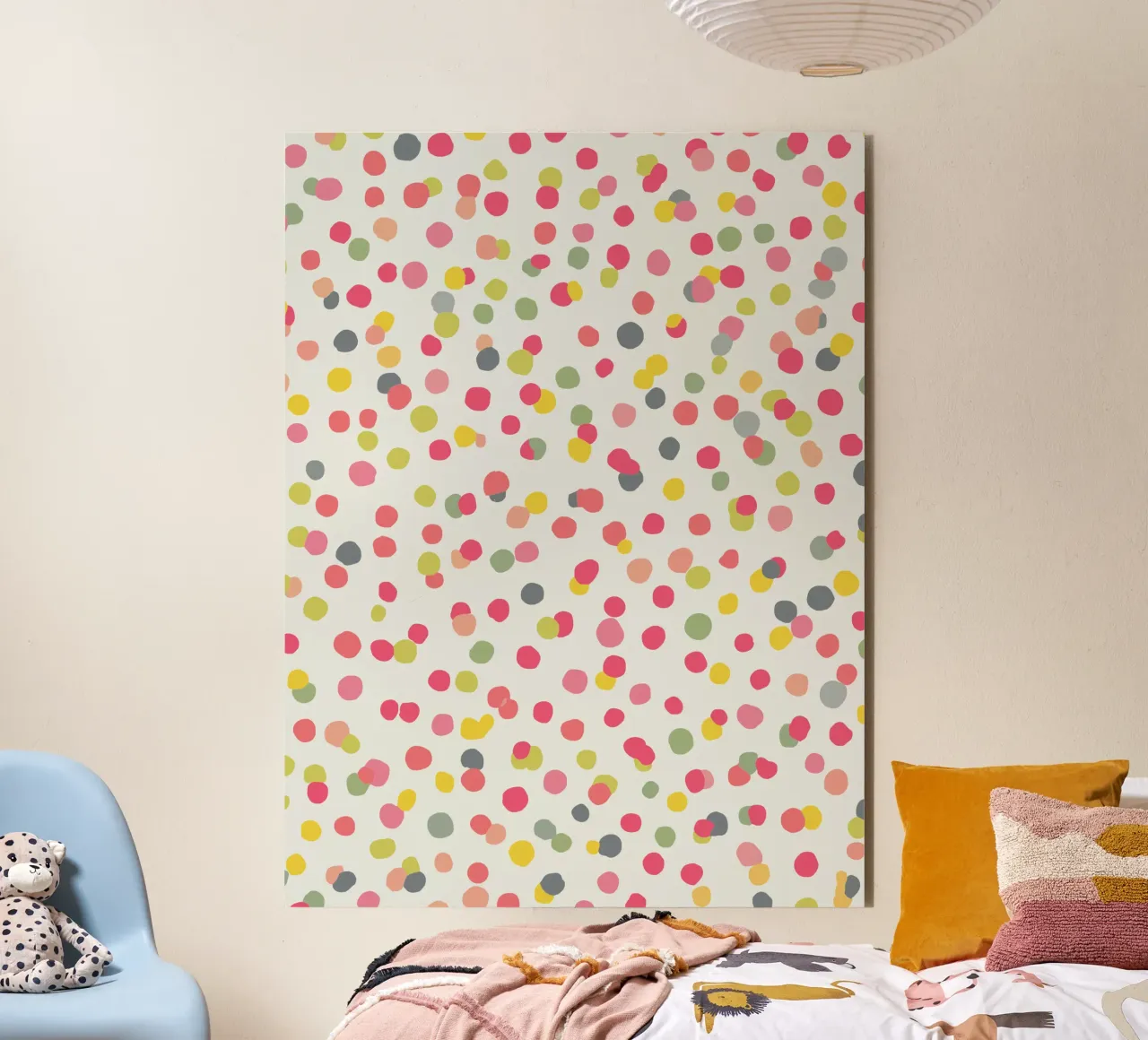 Confetti Dots Pattern forex plate by MORINA FLAW