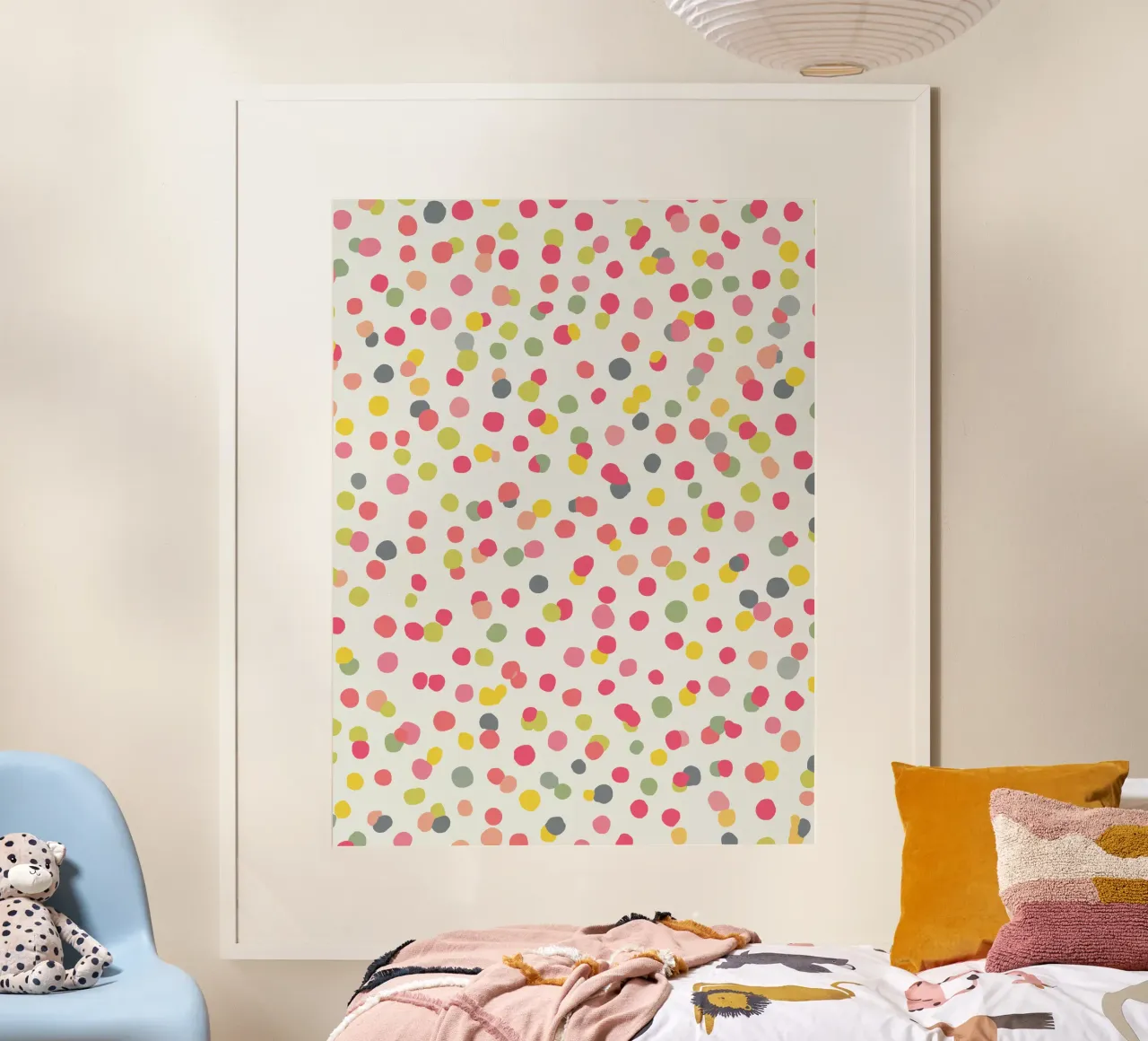 Motif à pois confettis poster de MORINA FLAW