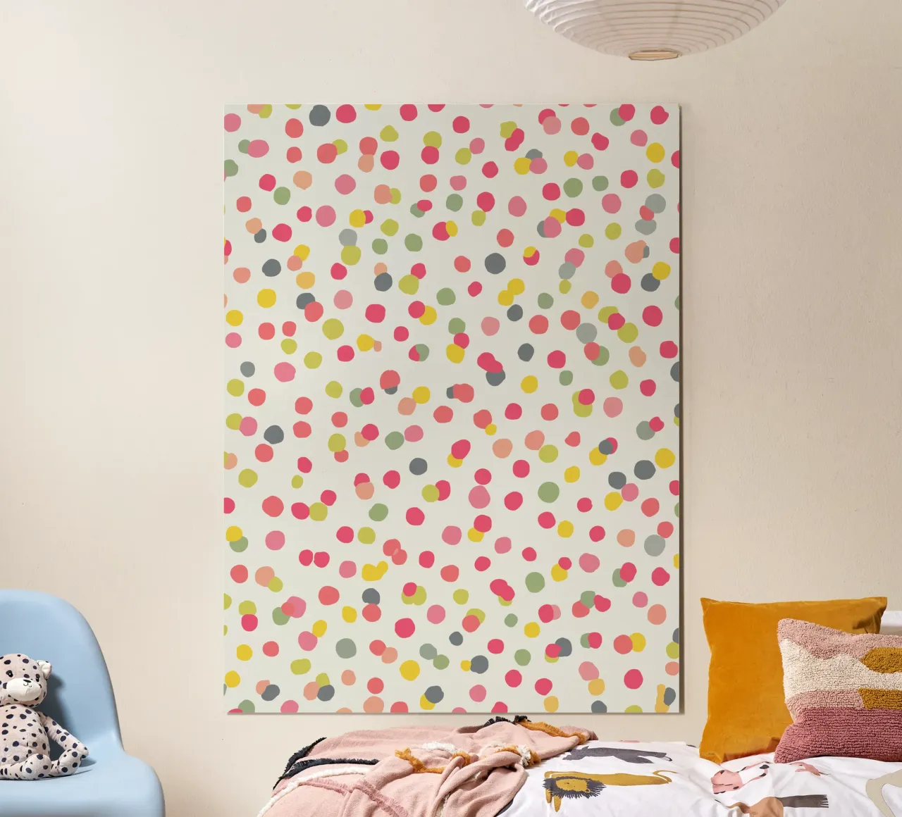 Motif à pois confettis poster de MORINA FLAW