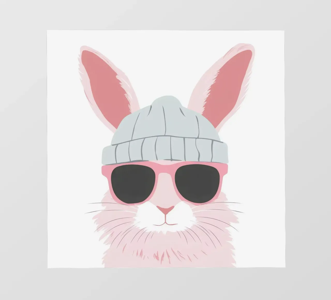 Cute Rabbit 9 pellicola backlit da So Cute Land - Affiches et posters