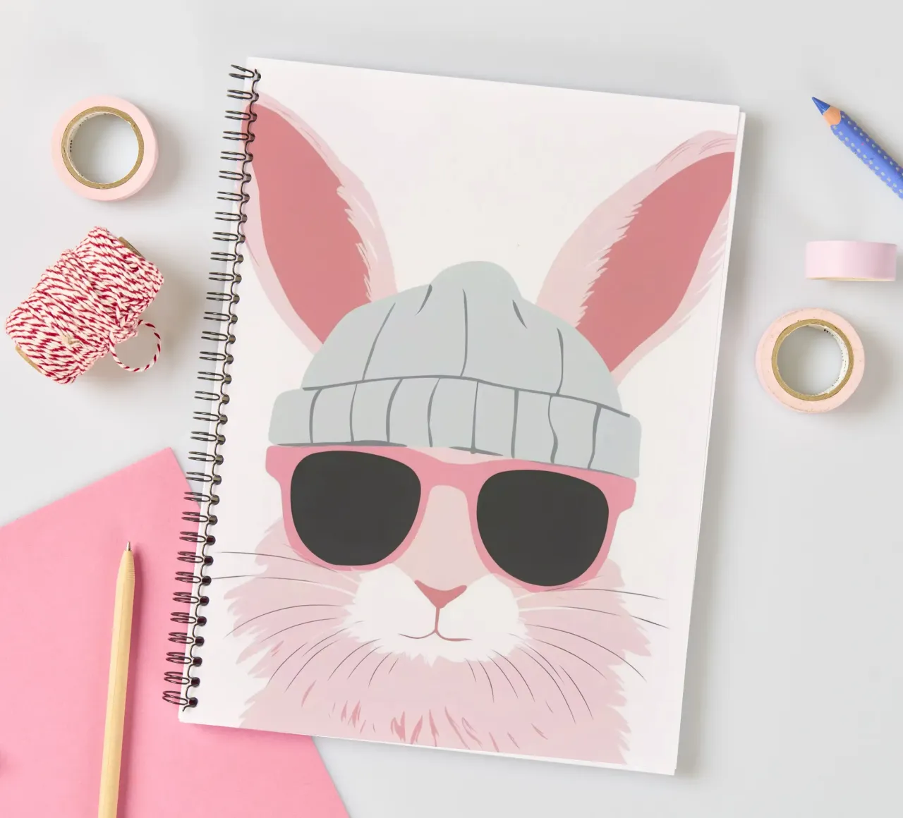 Cute Rabbit 9 Ringbuch von So Cute Land - Affiches et posters