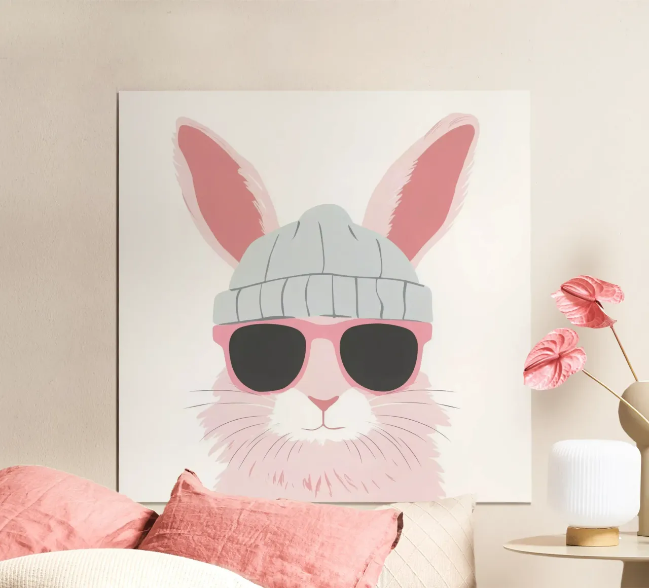 Cute Rabbit 9 carta hahnemühle da So Cute Land - Affiches et posters