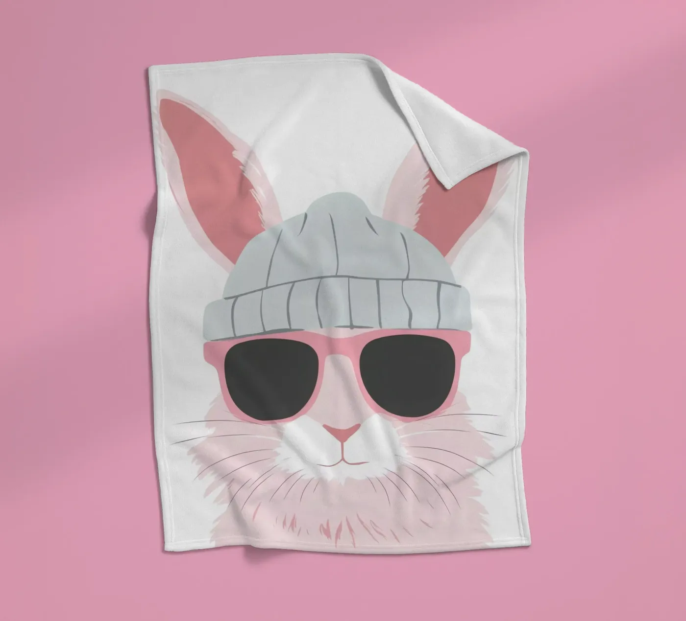 Cute Rabbit 9 fleecedeken van So Cute Land - Affiches et posters