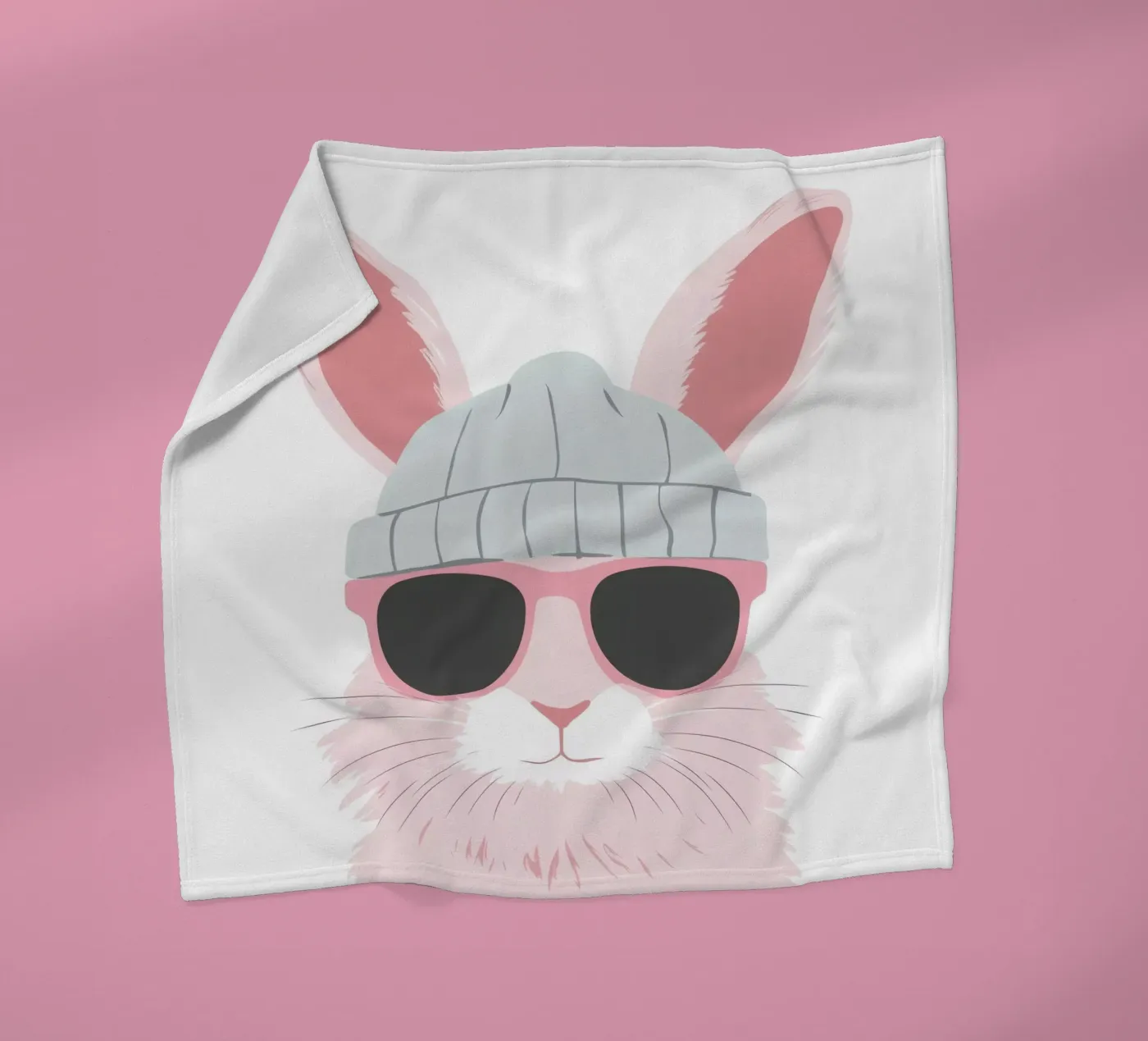 Cute Rabbit 9 fleecedeken van So Cute Land - Affiches et posters