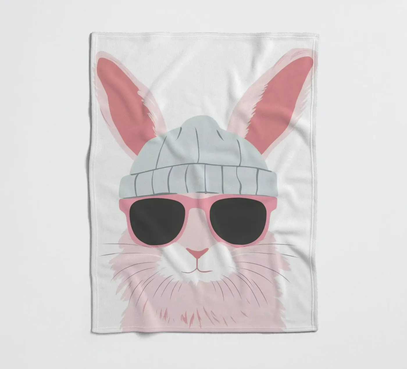 Cute Rabbit 9 fleecedeken van So Cute Land - Affiches et posters