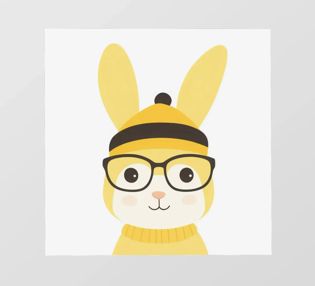 Cute Rabbit 10 telo in pvc da So Cute Land - Affiches et posters
