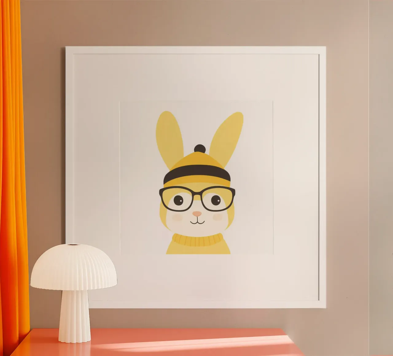 Cute Rabbit 10 carta hahnemühle da So Cute Land - Affiches et posters