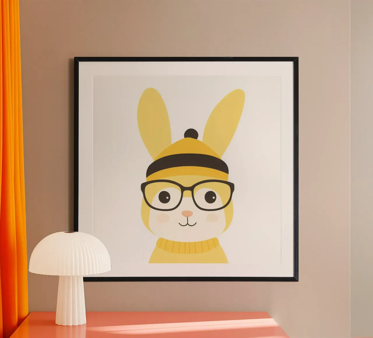 Cute Rabbit 10 carta hahnemühle da So Cute Land - Affiches et posters