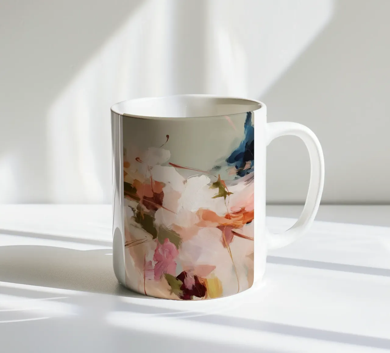 Soft Layers ceramic mug by M.A.Z.U.N.