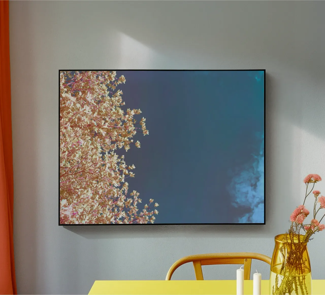 Foglie e cielo plexiglass da Kerry Gerdes Photography