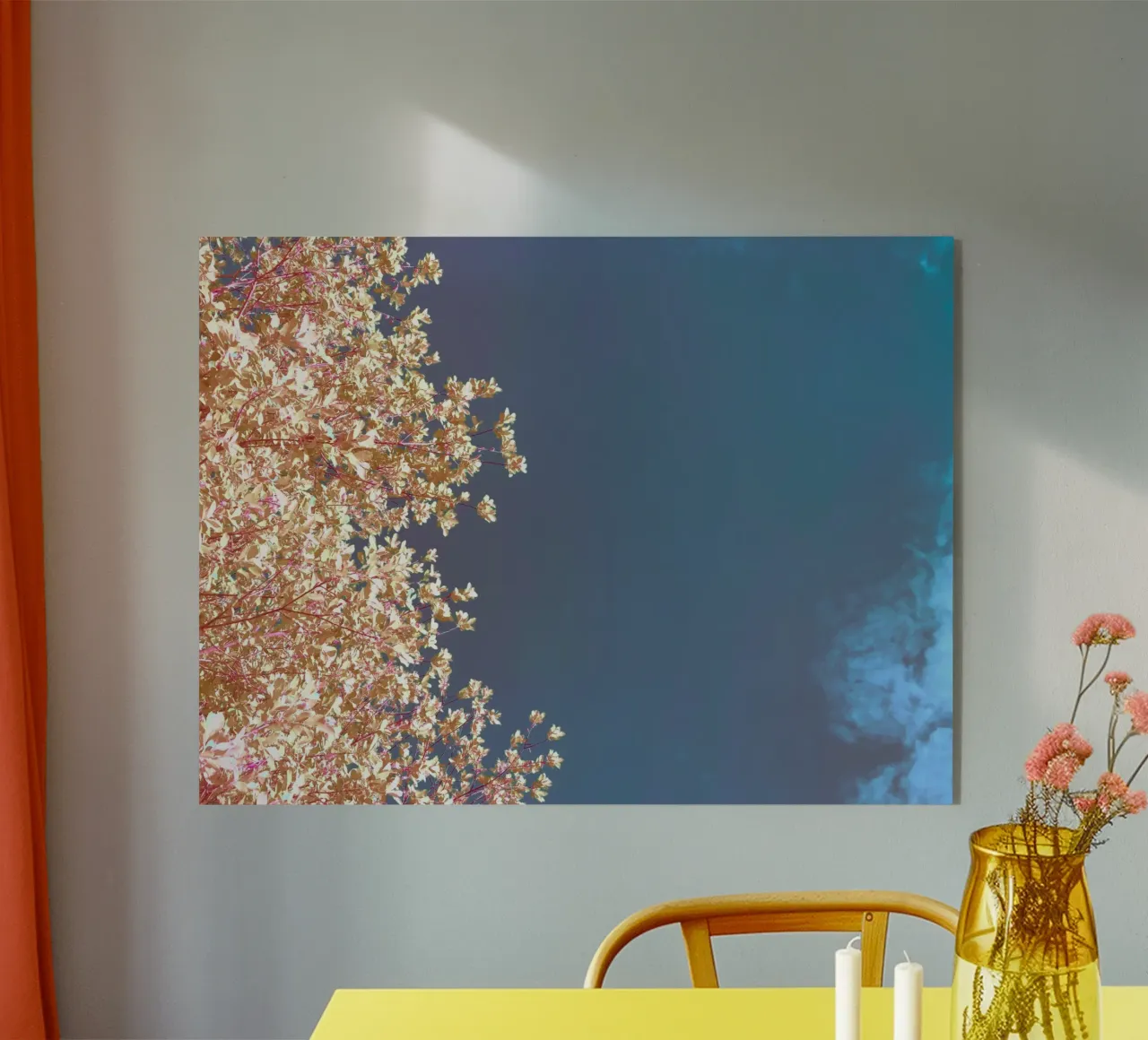 Foglie e cielo plexiglass da Kerry Gerdes Photography