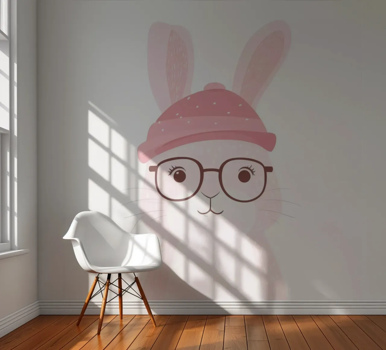 Cute Rabbit 11 photo wallpaper by So Cute Land - Affiches et posters