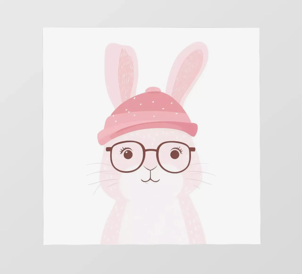 Cute Rabbit 11 photo wallpaper by So Cute Land - Affiches et posters