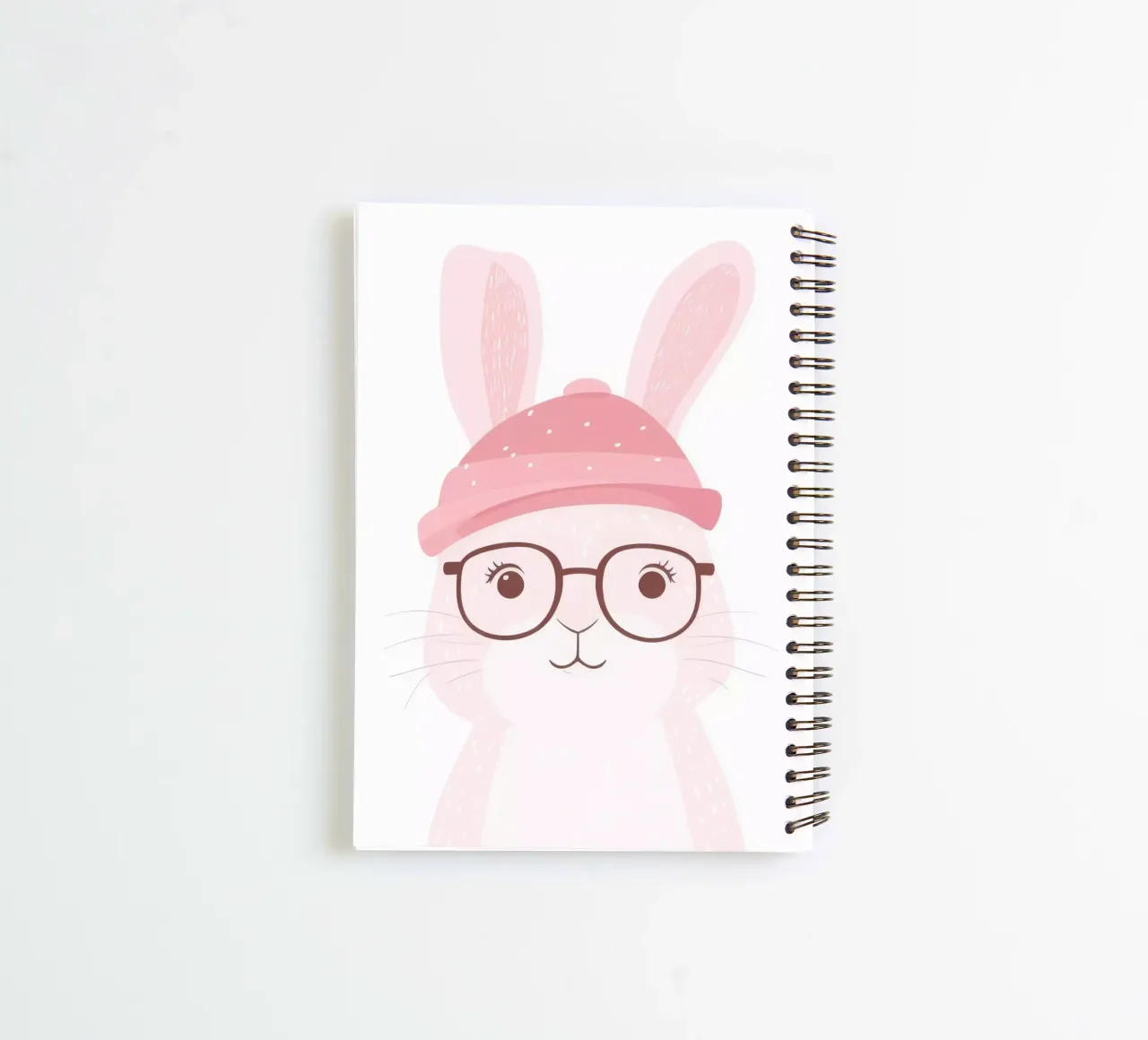 Cute Rabbit 11 spiral notebook by So Cute Land - Affiches et posters