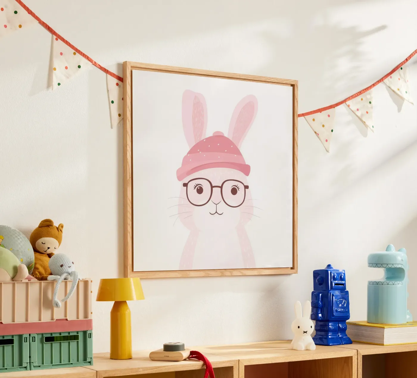 Cute Rabbit 11 plexiglass da So Cute Land - Affiches et posters