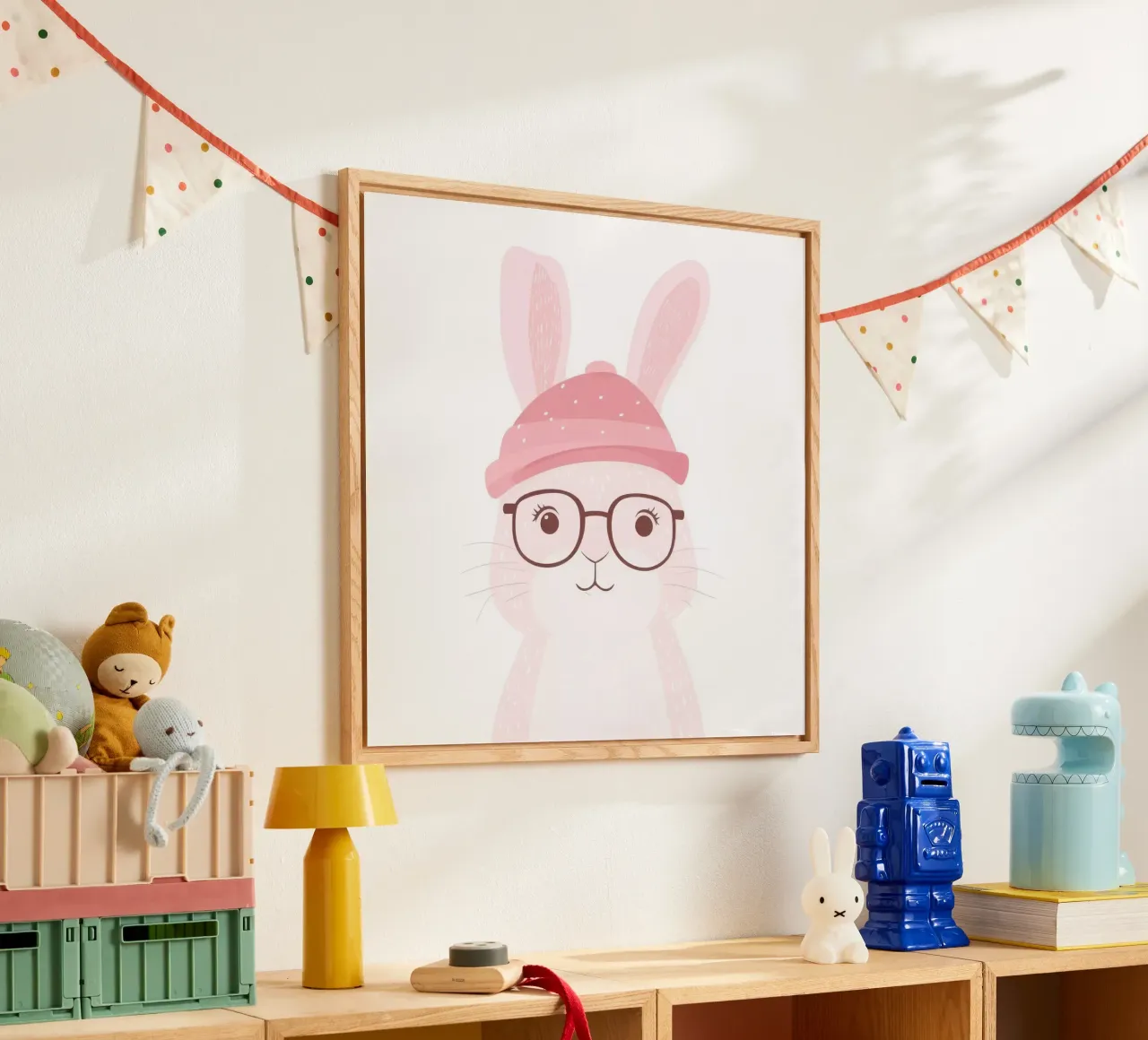 Cute Rabbit 11 plexiglass da So Cute Land - Affiches et posters