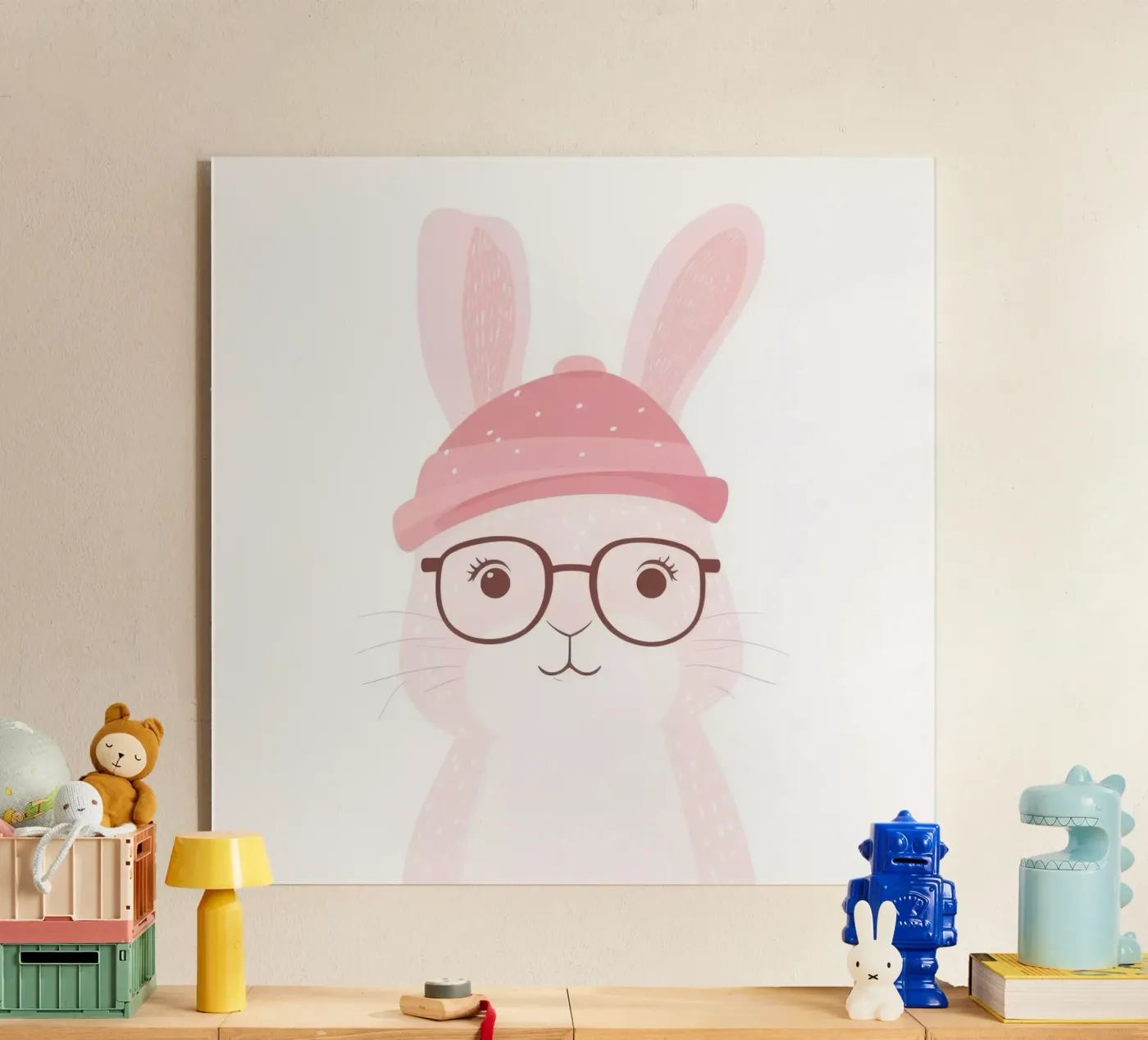 Cute Rabbit 11 plexiglass da So Cute Land - Affiches et posters