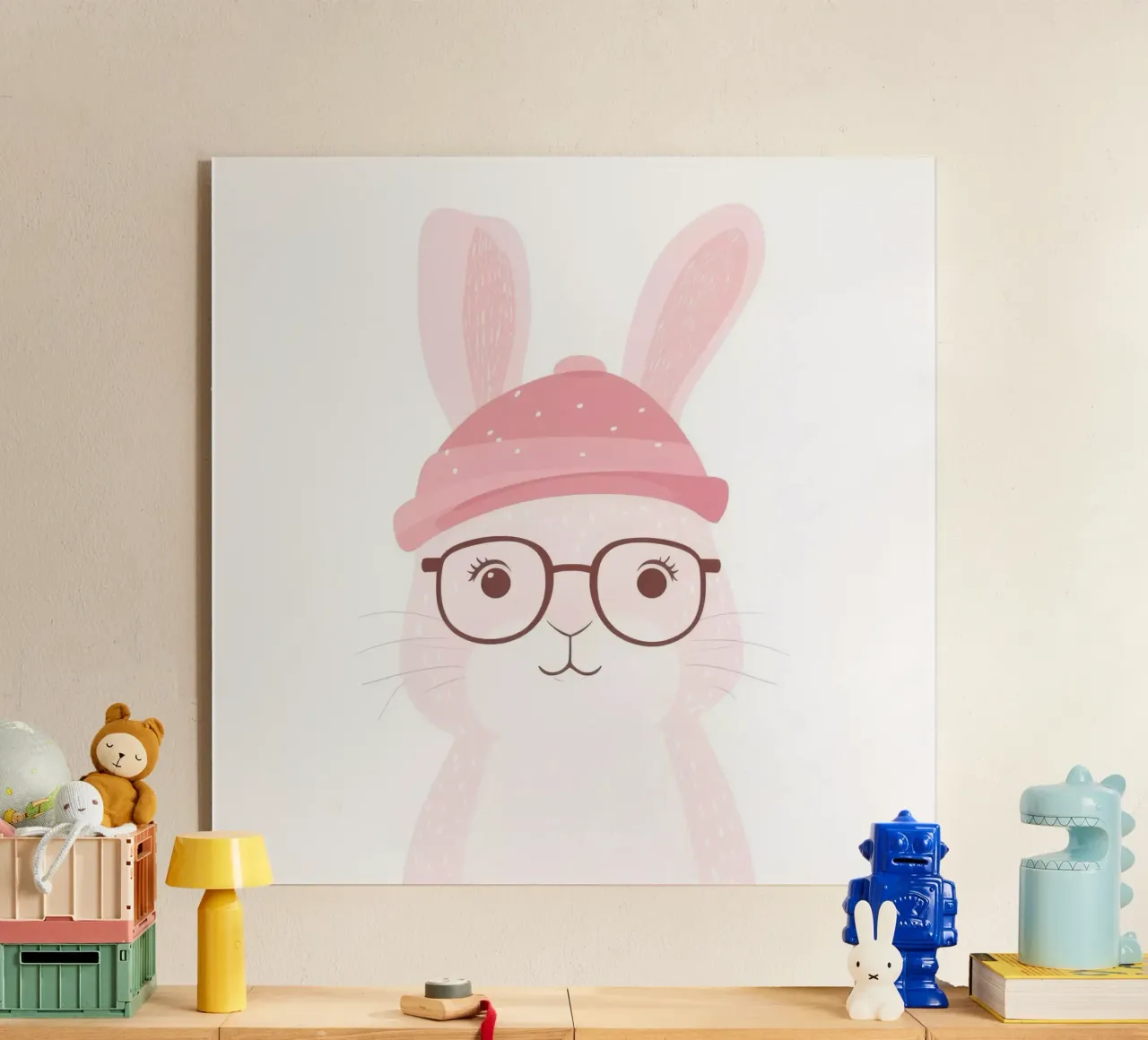 Cute Rabbit 11 plexiglass da So Cute Land - Affiches et posters
