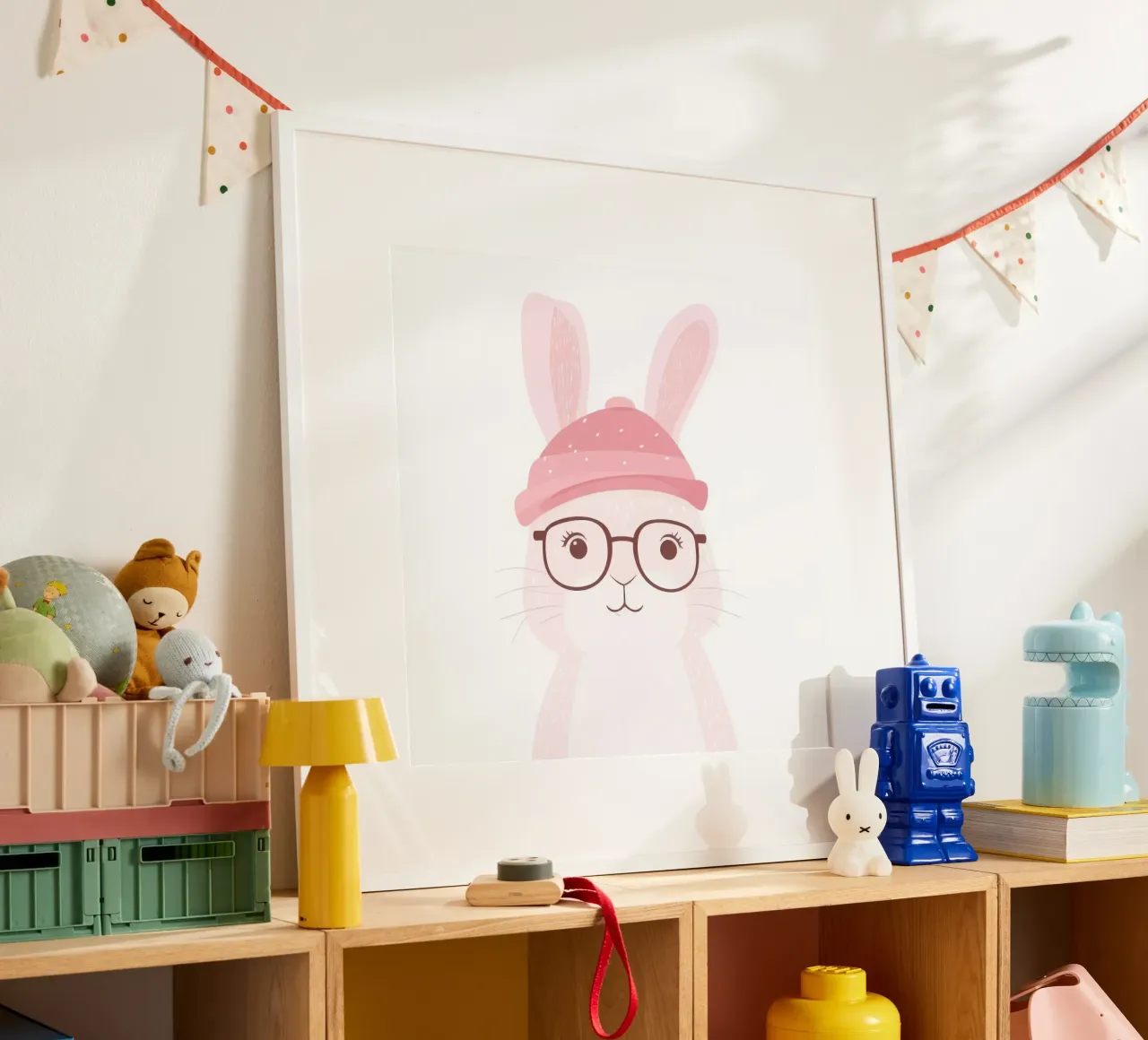 Cute Rabbit 11 carta hahnemühle da So Cute Land - Affiches et posters
