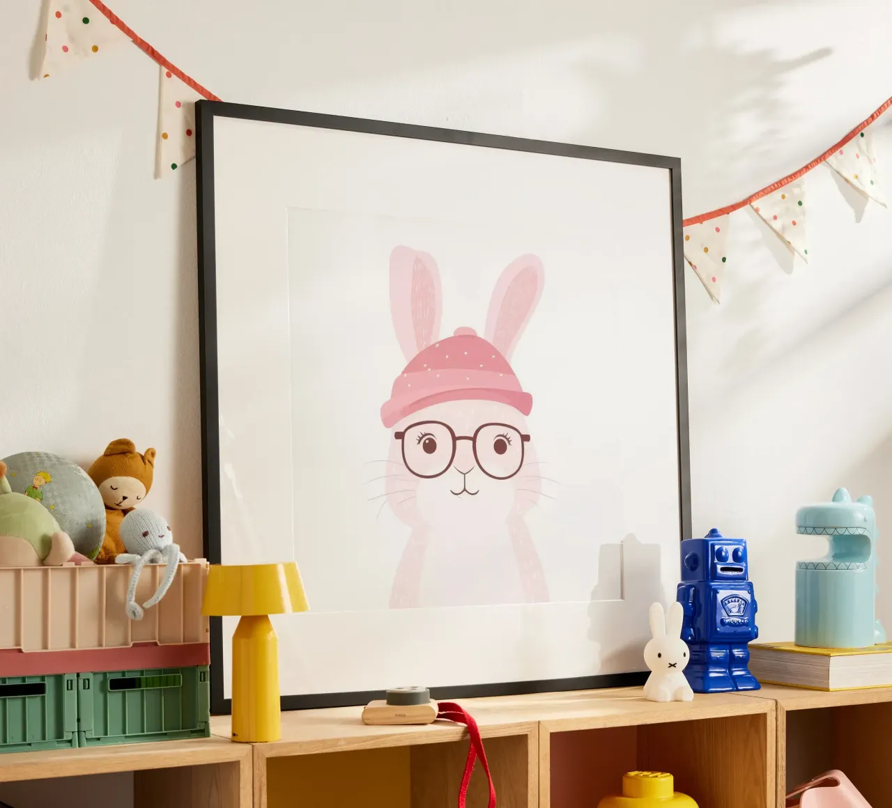 Cute Rabbit 11 carta hahnemühle da So Cute Land - Affiches et posters