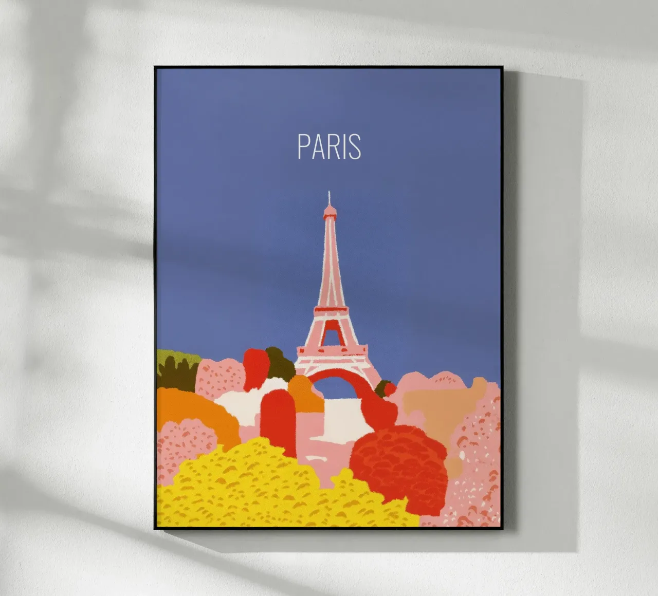 Torre Eiffel in fiore plexiglass da Stor Verden Co.