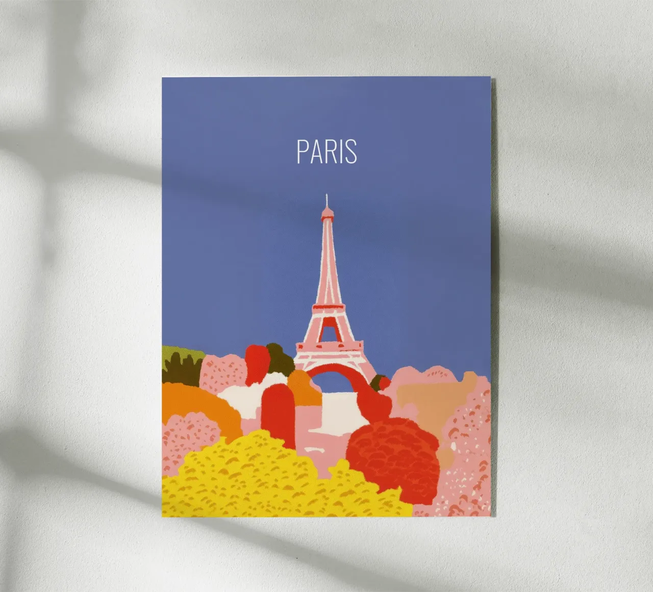 Torre Eiffel in fiore plexiglass da Stor Verden Co.