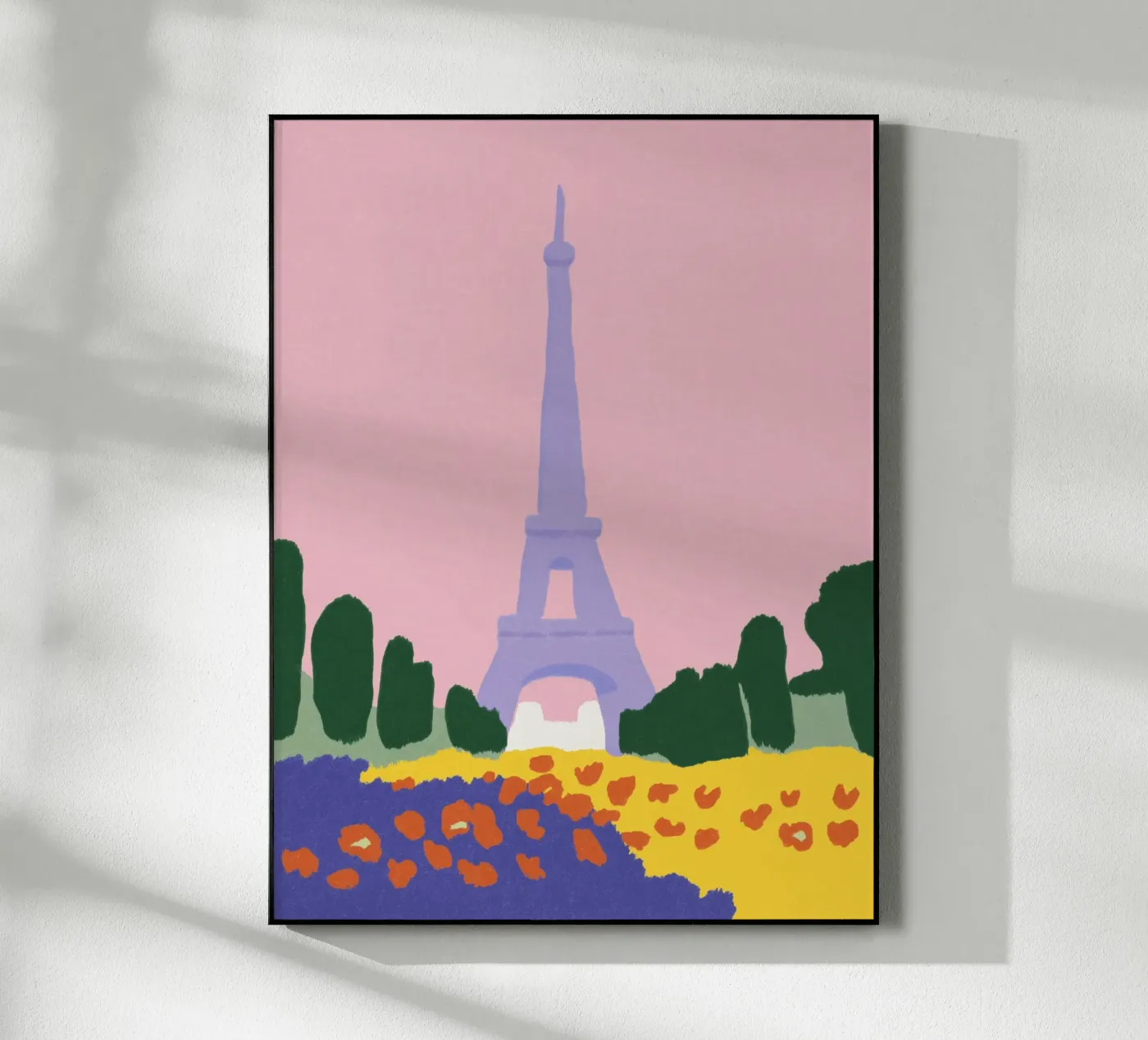 Torre Eiffel Pastello Parigi plexiglass da Stor Verden Co.