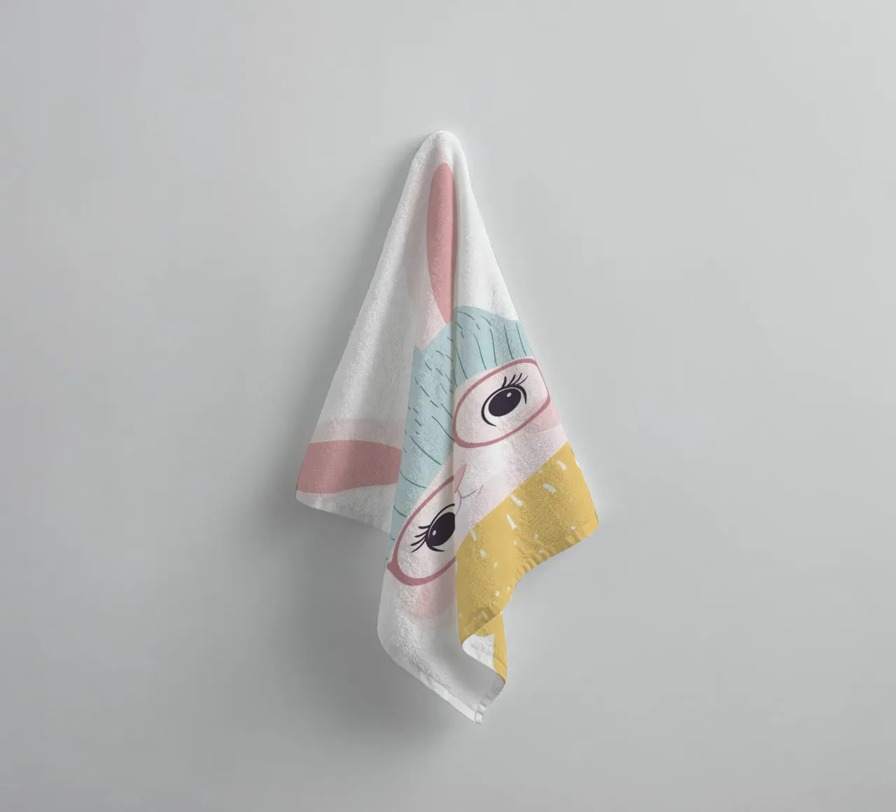 Cute Rabbit 12 asciugamano da bagno da So Cute Land - Affiches et posters
